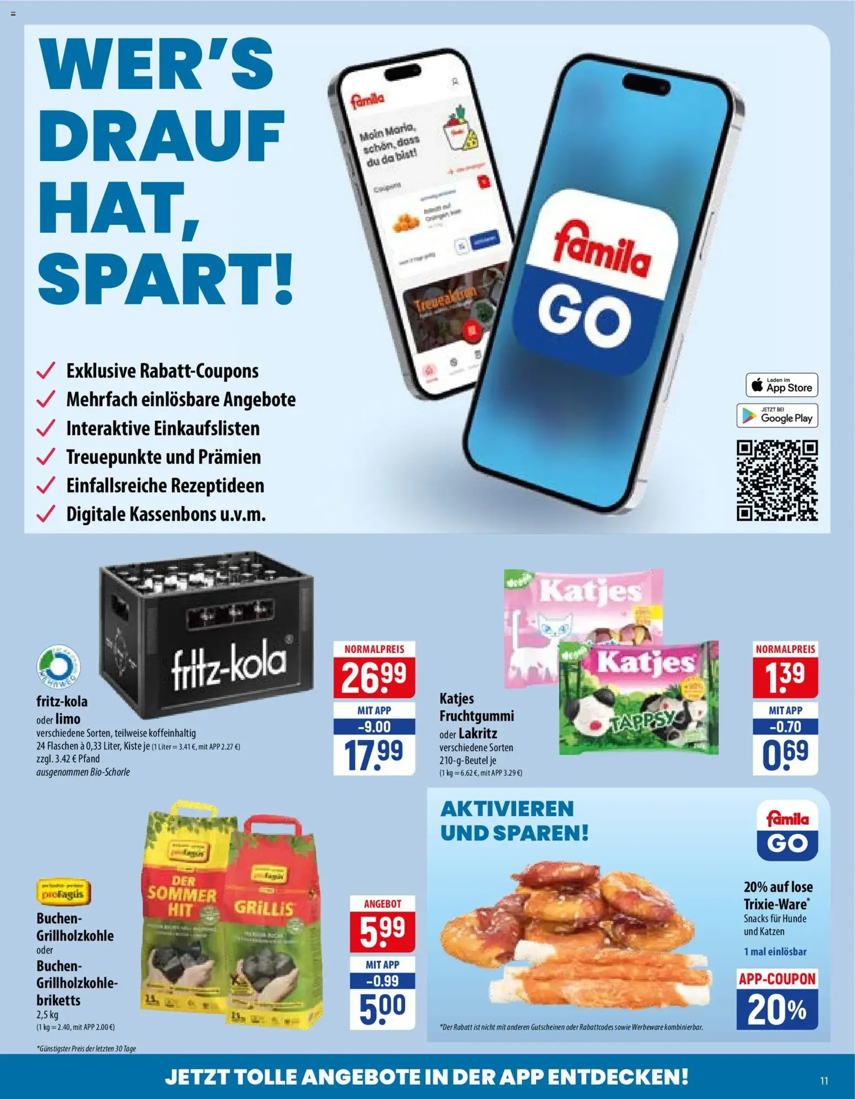 Famila Prospekt - Gültiger Prospekt ab 15.06.2026, Seite 11 von insgesamt 24
