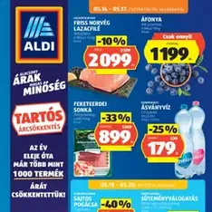 Aldi akciós újság - szórólap előnézete érvényes 2026.05.14. -tól