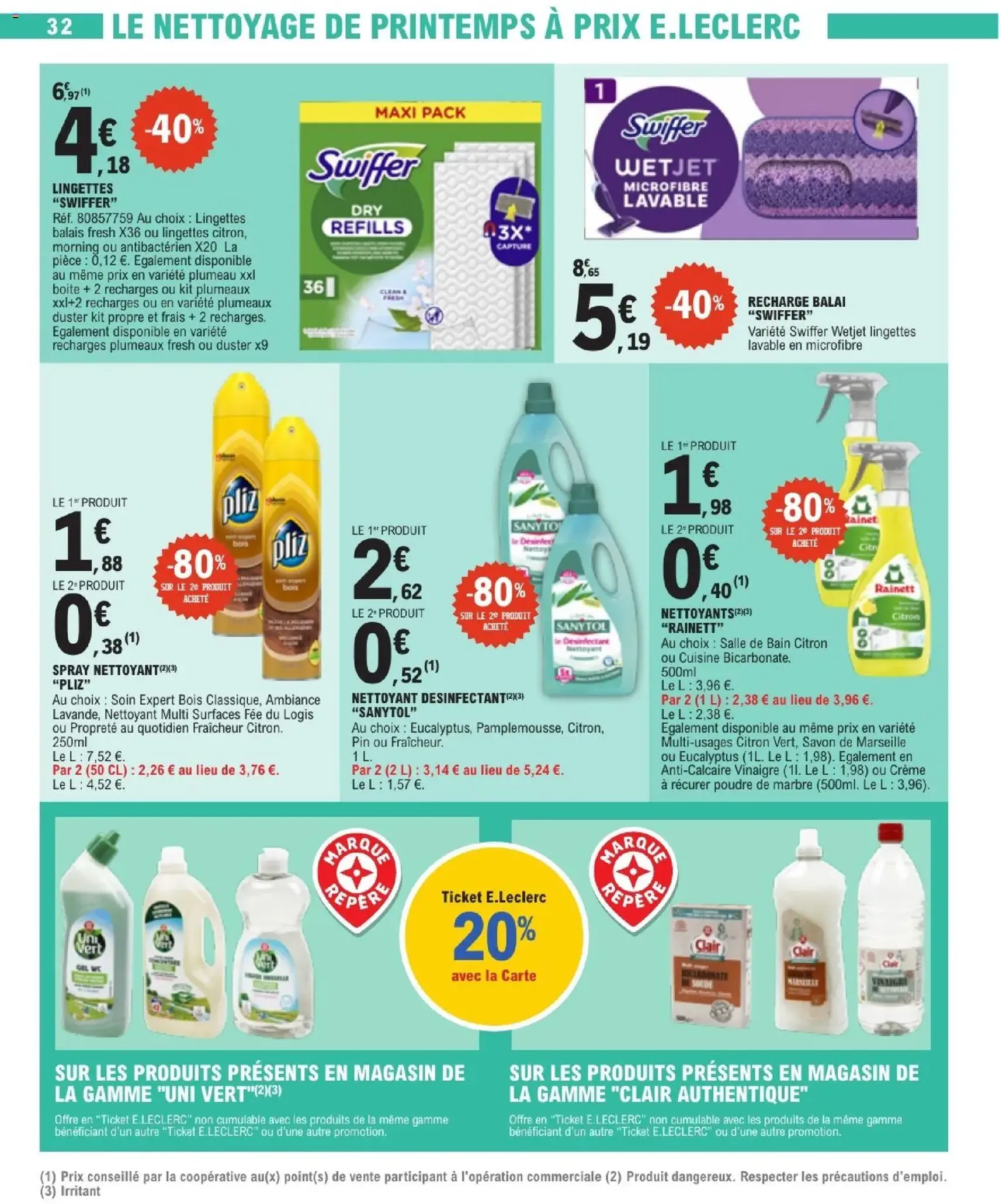 E.Leclerc catalogue semaine 11 - brochure valable à partir du 10/03/2026, page 32 sur 56