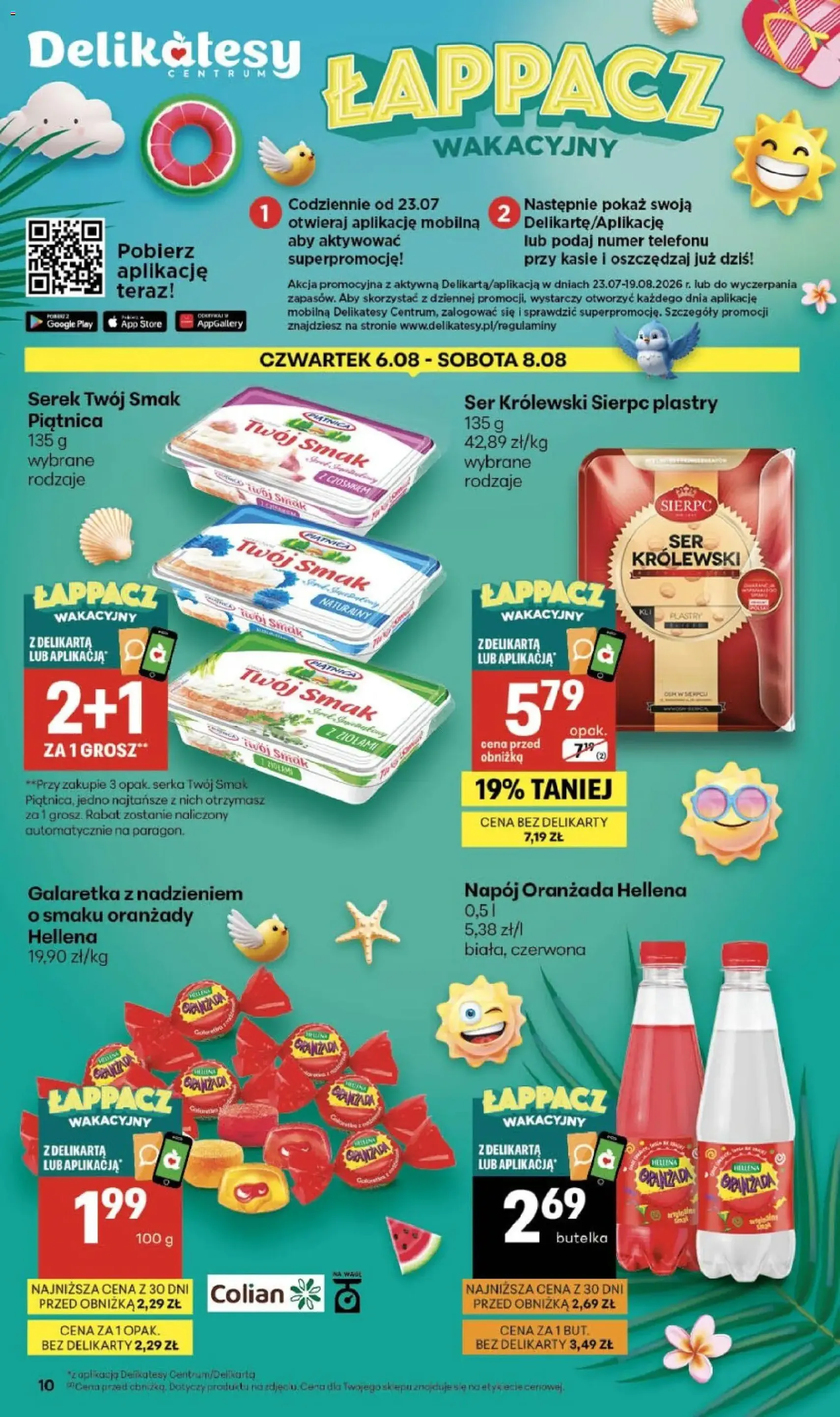 Delikatesy Centrum gazetka - ważny gazetka od 06.08.2026 strona 10 z 40