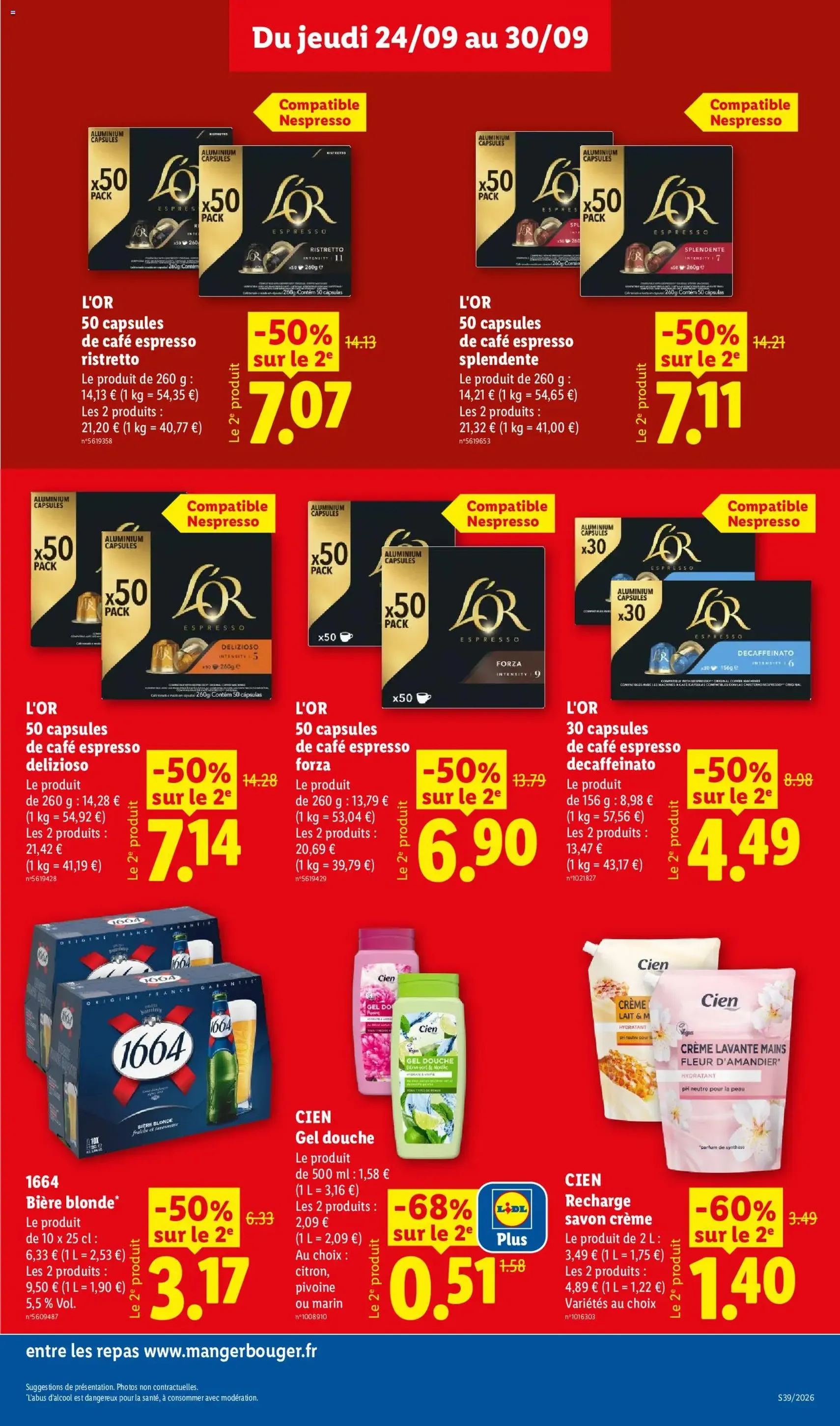 LIDL catalogue - brochure valable à partir du 24/09/2026, page 15 sur 62