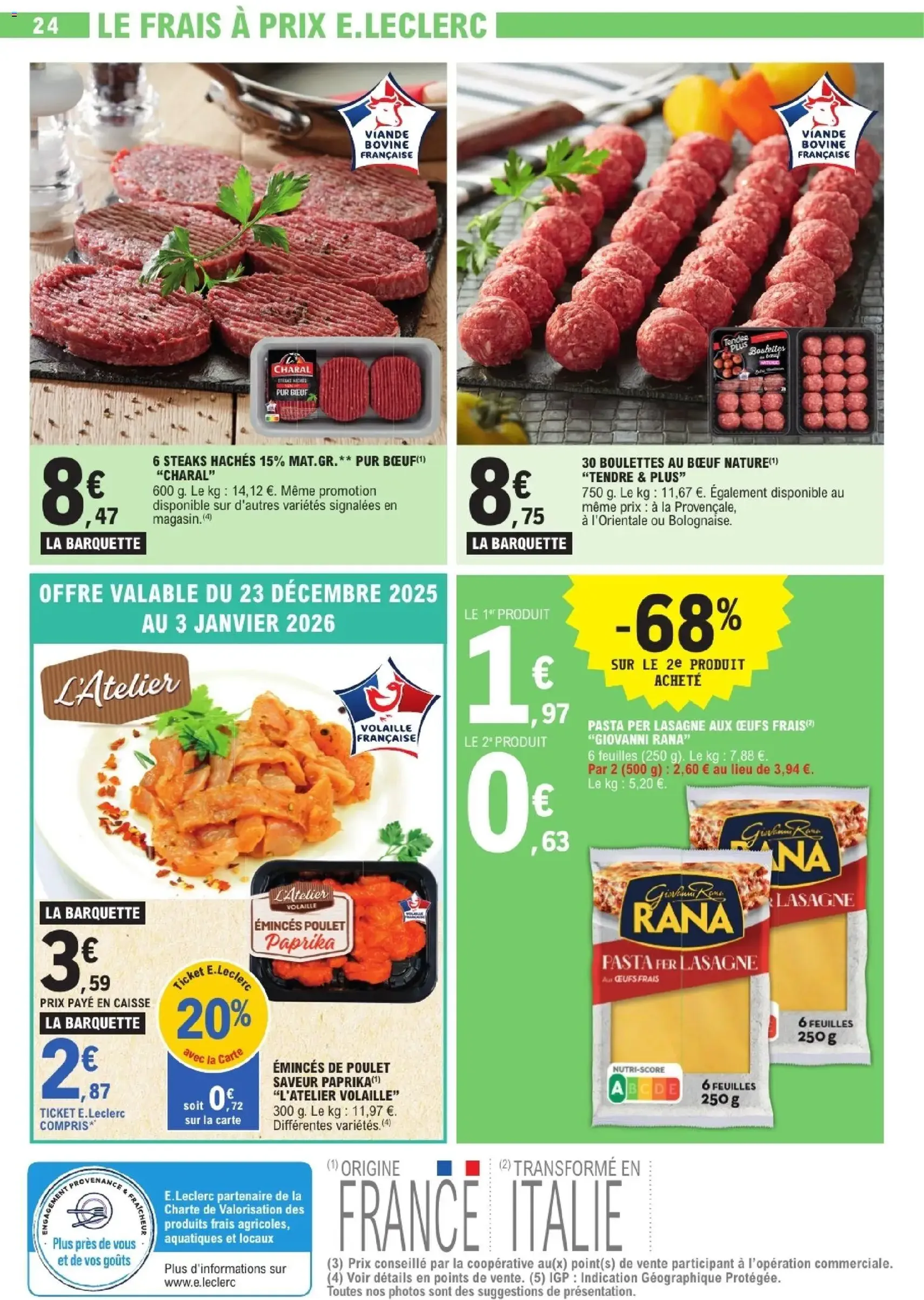 E.Leclerc catalogue semaine 52 - brochure valable à partir du 23/12/2025, page 24 sur 32