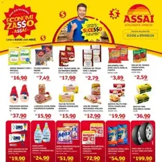 Assaí Atacadista ofertas - pré-visualização do folheto, válido a partir de 03/08/2026