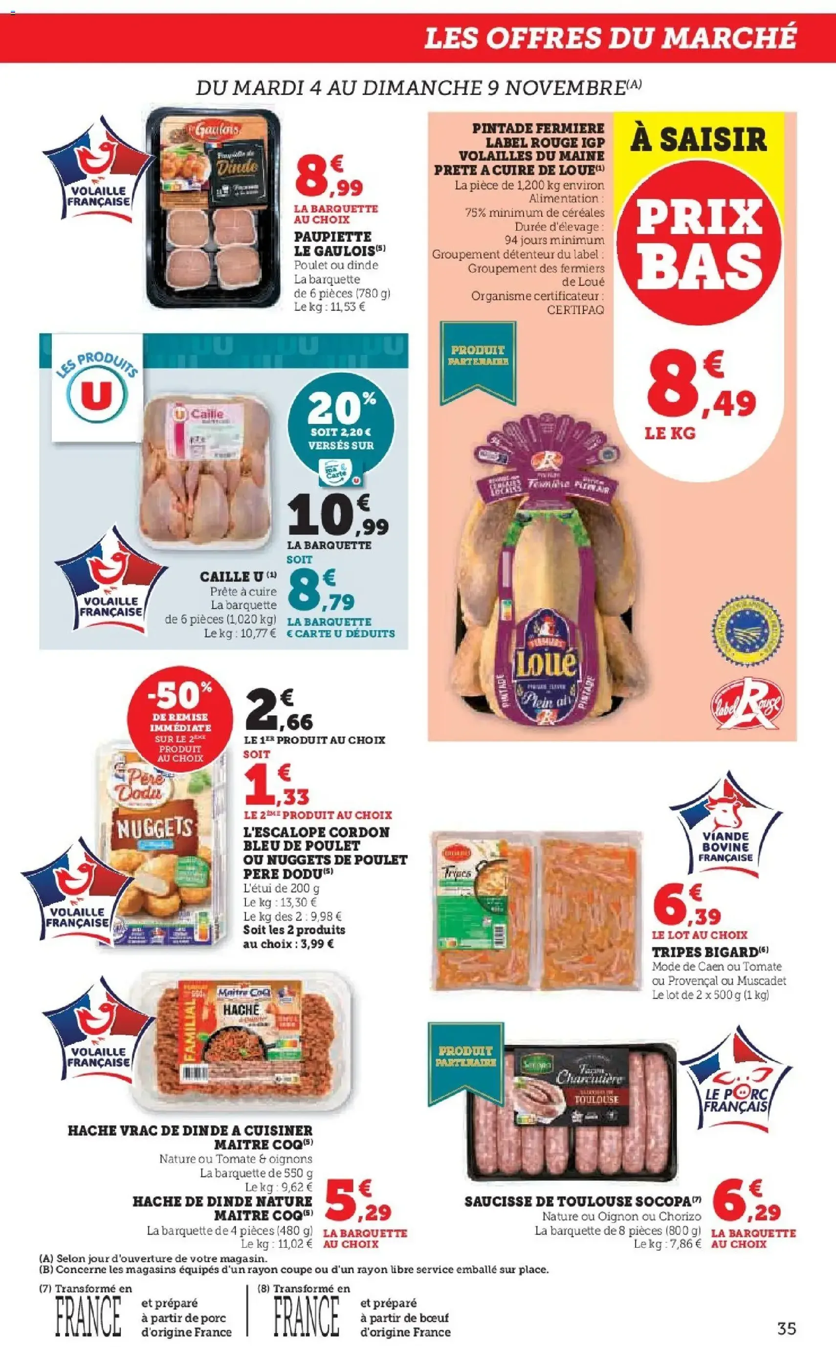 Super U catalogue - brochure valable à partir du 04/11/2025, page 35 sur 48