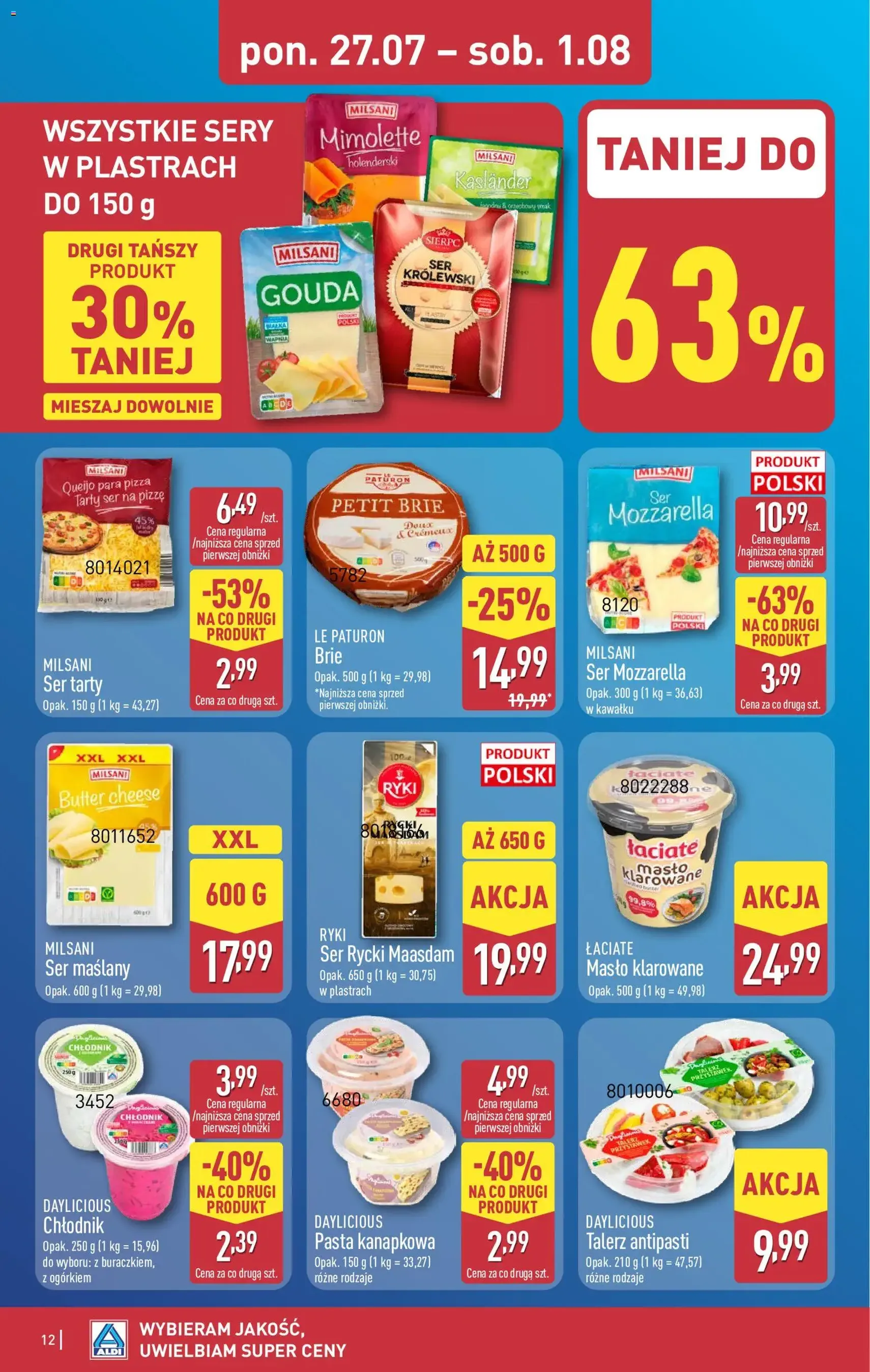 Aldi gazetka - ważny gazetka od 27.07.2026 strona 12 z 42