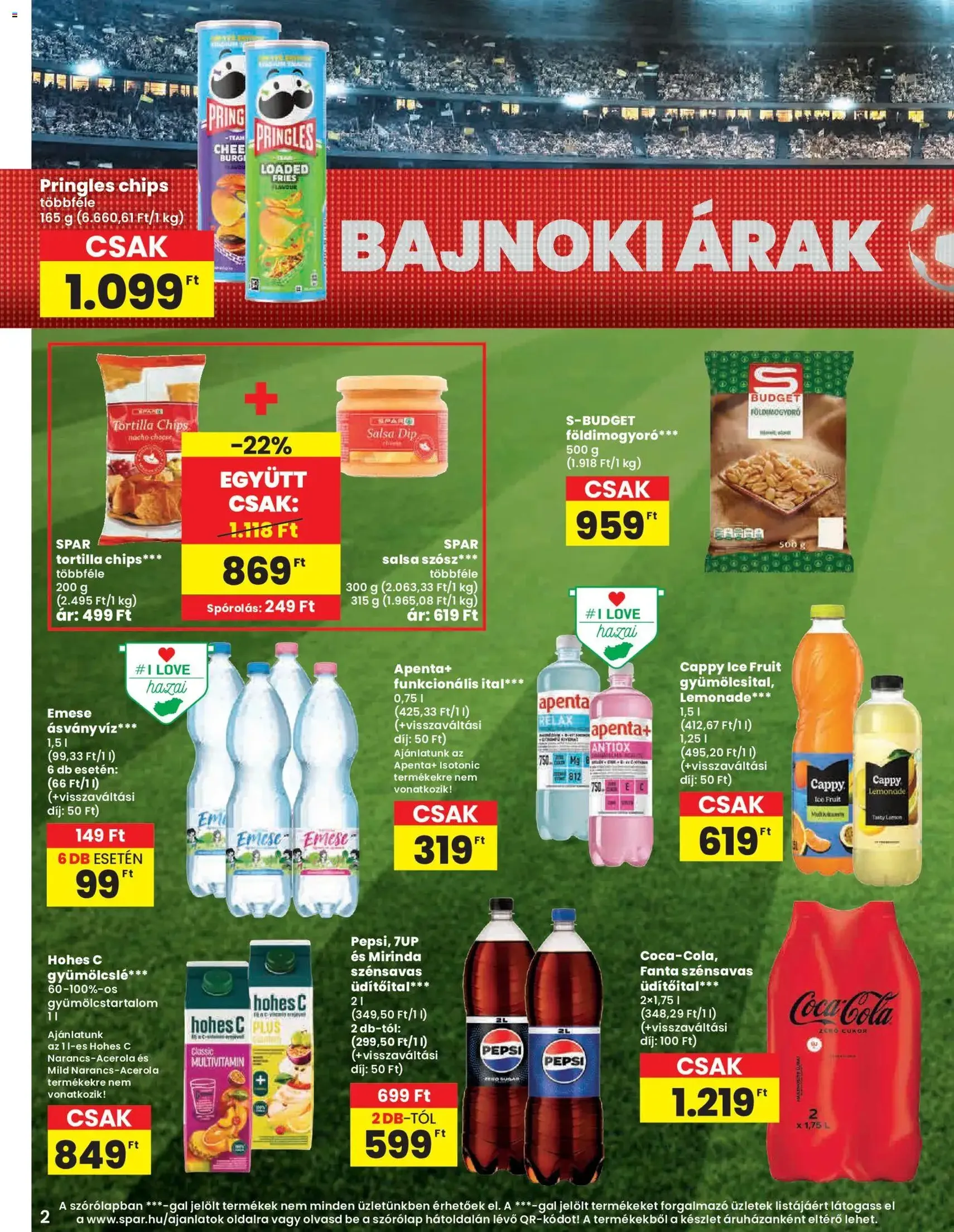 Spar akciós újság - 2026.05.28. érvényes szórólap 2 oldal 20 oldalból