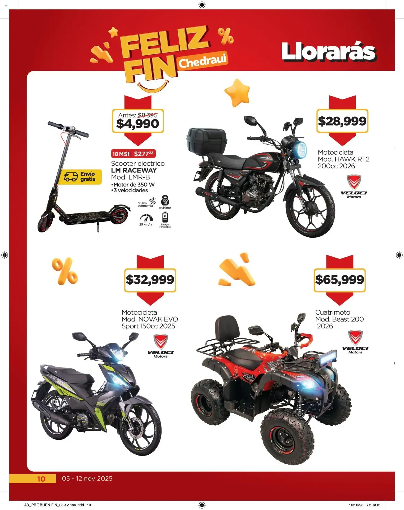 Chedraui Buen Fin - folleto válido desde 05/11/2025 página 10 de 12