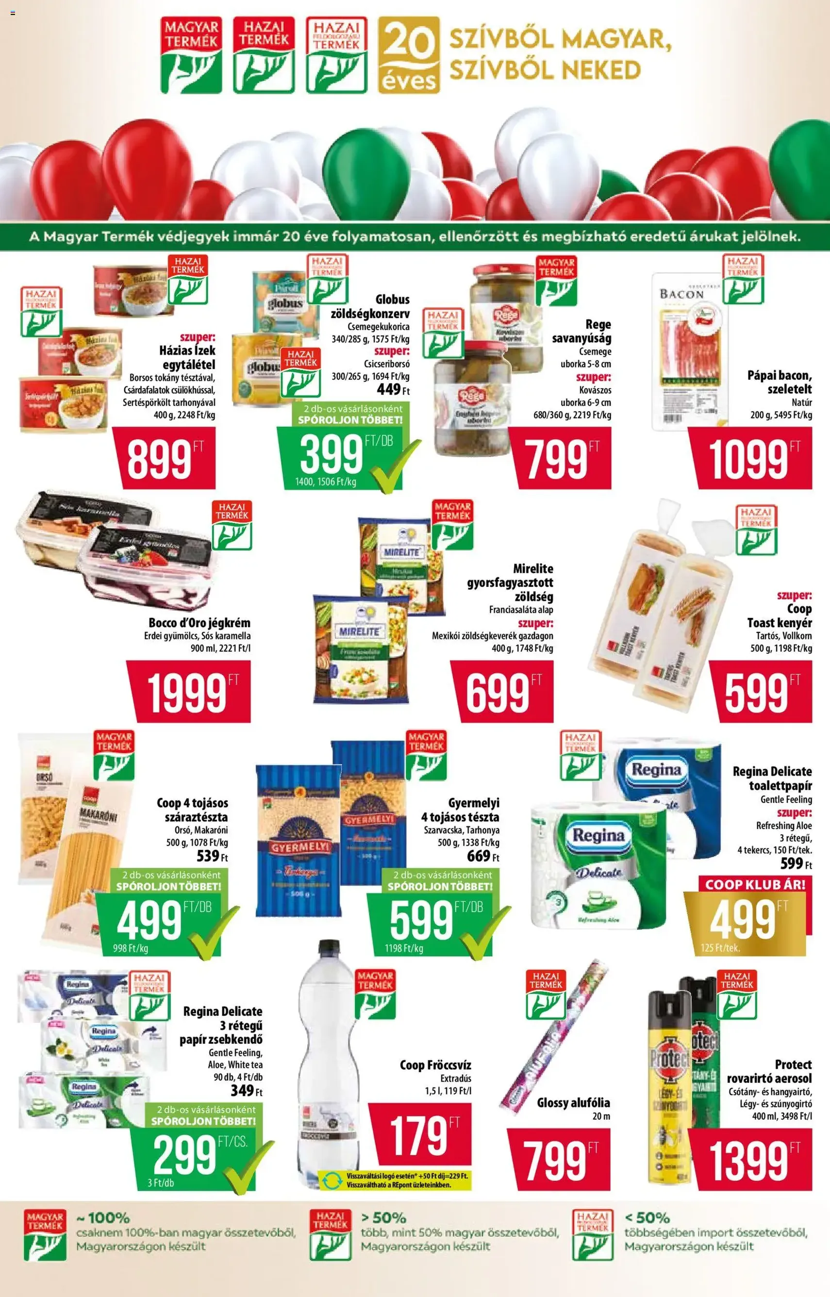 COOP akciós újság - 2026.05.07. érvényes szórólap 6 oldal 12 oldalból