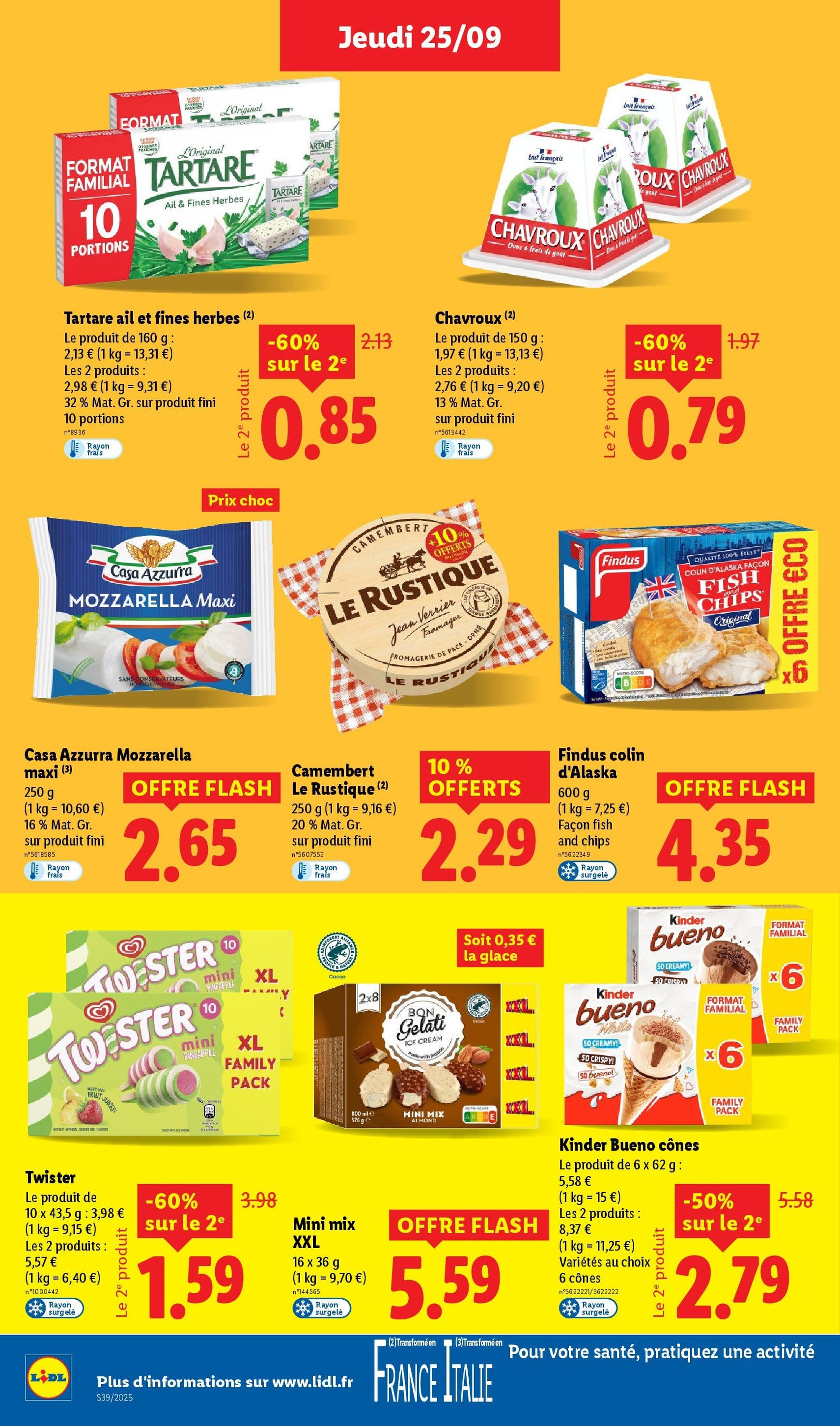 LIDL catalogue semaine 39 - brochure valable à partir du 25/09/2025, page 14 sur 73