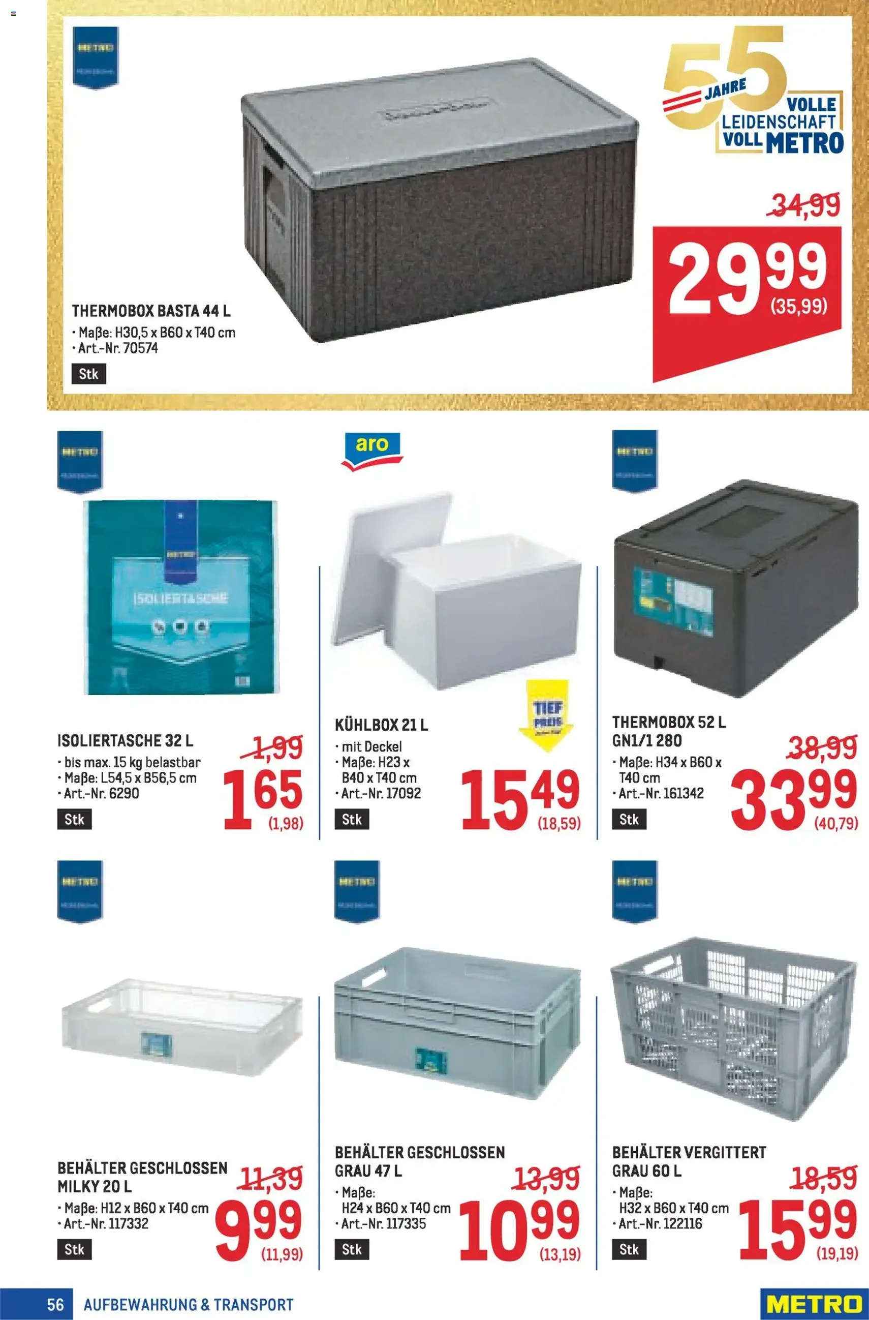 Metro Profi - Gültiger Prospekt ab 19.03.2026, Seite 56 von insgesamt 64