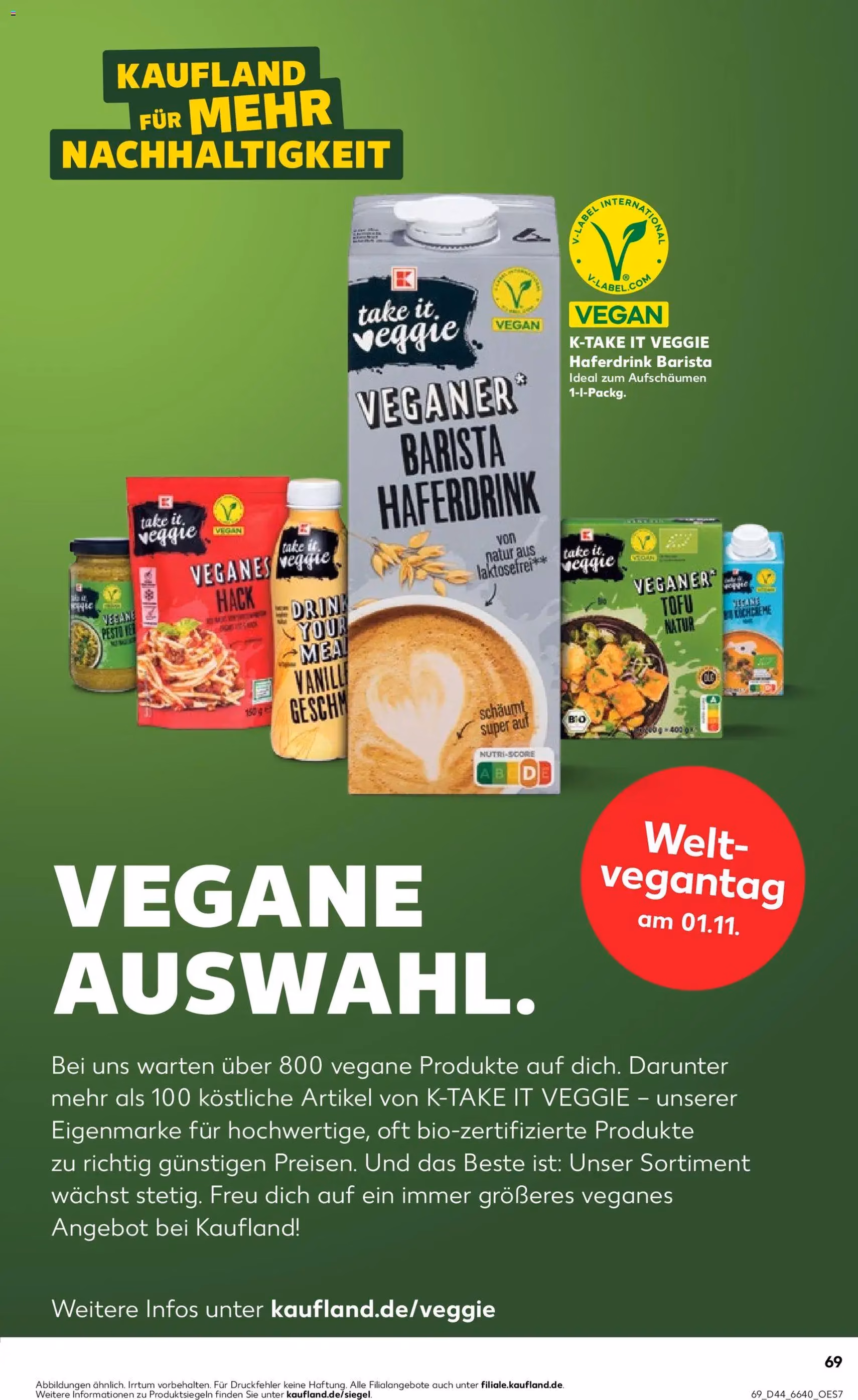 Kaufland Prospekt - Gültiger Prospekt ab 30.10.2025, Seite 69 von insgesamt 71 Kaufland Prospekt - Gültiger Prospekt ab 30.10.2025, Seite 69 von insgesamt 71