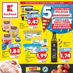 Kaufland leták - náhľad letáku platný od 29.01.2026
