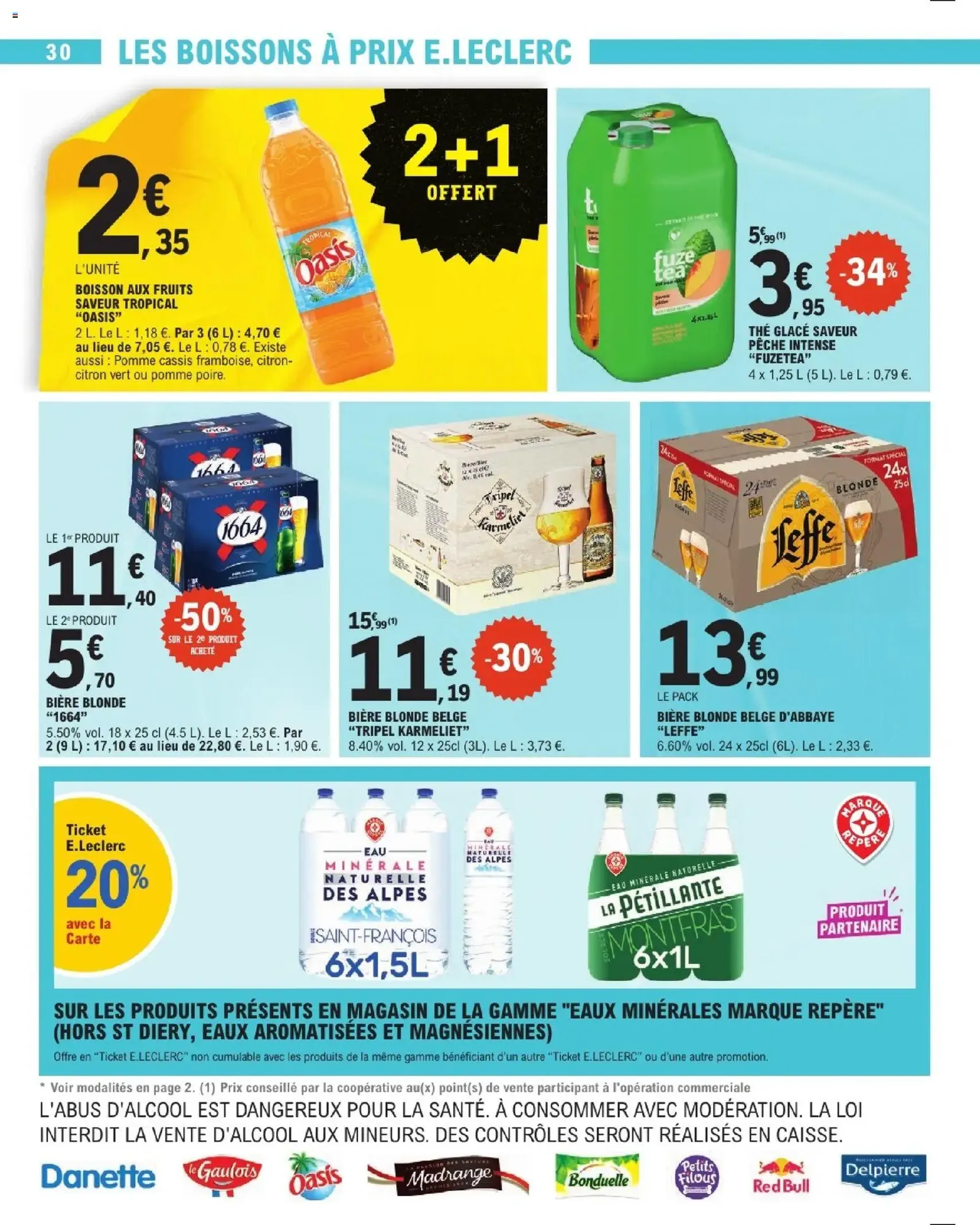 E.Leclerc catalogue de la semaine 17 - brochure valable à partir du 21/04/2026, page 30 sur 44