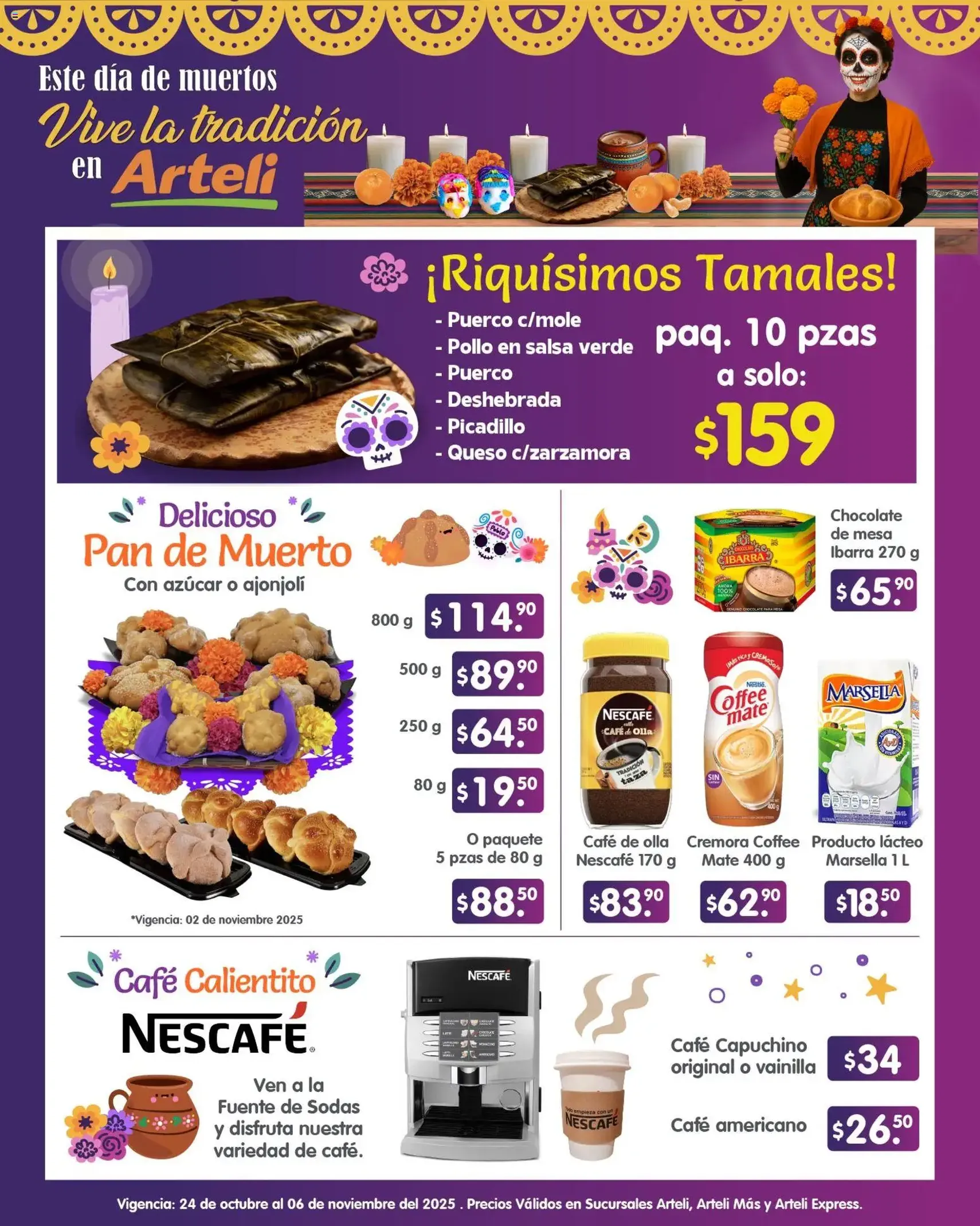 Arteli folleto - folleto válido desde 24/10/2025 página 2 de 15 Arteli folleto - folleto válido desde 24/10/2025 página 2 de 15