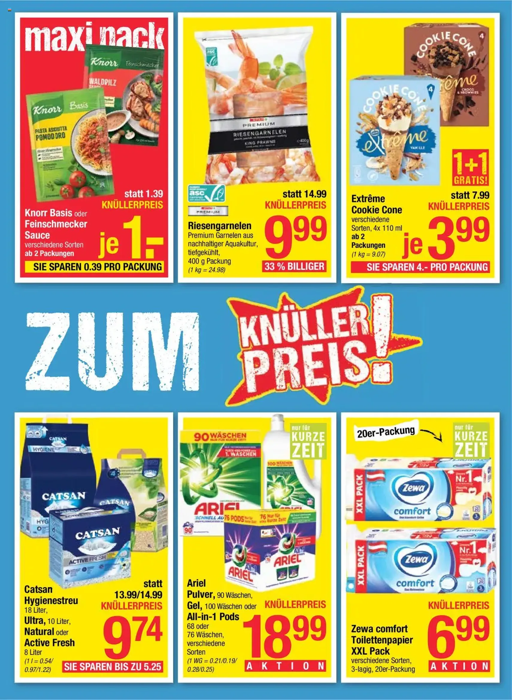 Maximarkt Flugblatt - Gültiger Prospekt ab 04.08.2025, Seite 3 von insgesamt 20 Maximarkt Flugblatt - Gültiger Prospekt ab 04.08.2025, Seite 3 von insgesamt 20