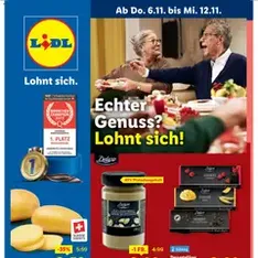 Lidl Aktionen - Prospekt Vorschau gültig ab 06.11.2025