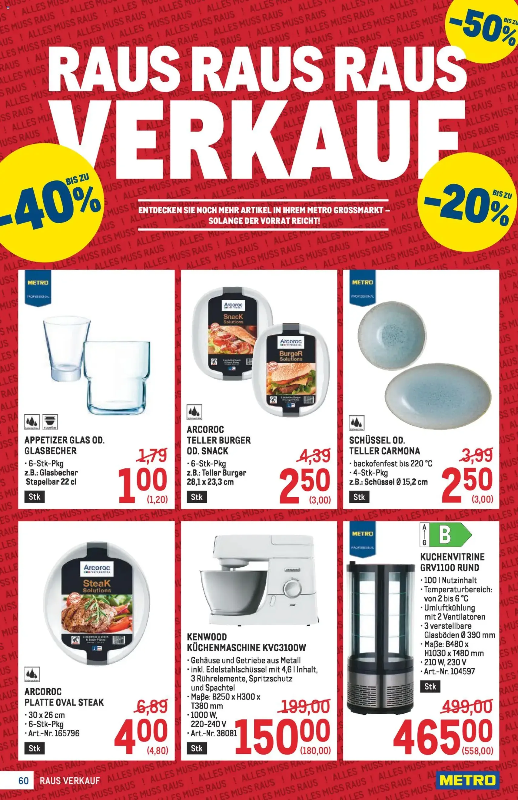 Metro Profi - Gültiger Prospekt ab 22.01.2026, Seite 60 von insgesamt 64