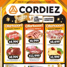 Vista previa del folleto Cordiez ofertas válido desde 04/09/2025