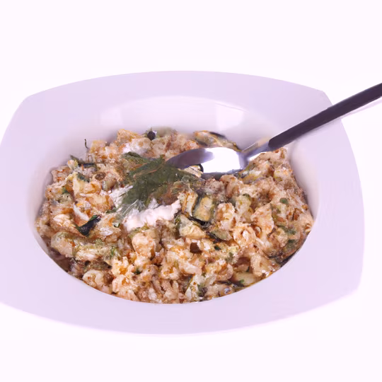 Anteprima ricetta Pasta con Ricotta e Zucchine