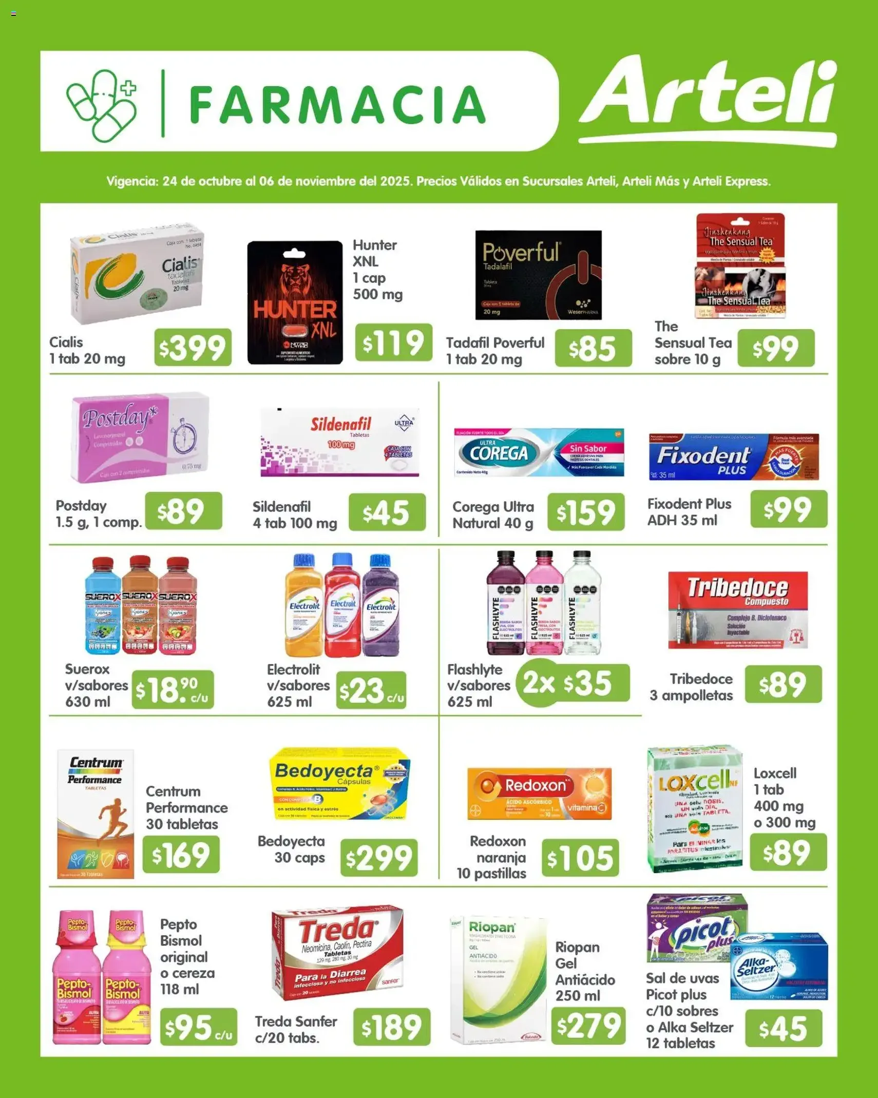 Arteli folleto - folleto válido desde 24/10/2025 página 10 de 15 Arteli folleto - folleto válido desde 24/10/2025 página 10 de 15