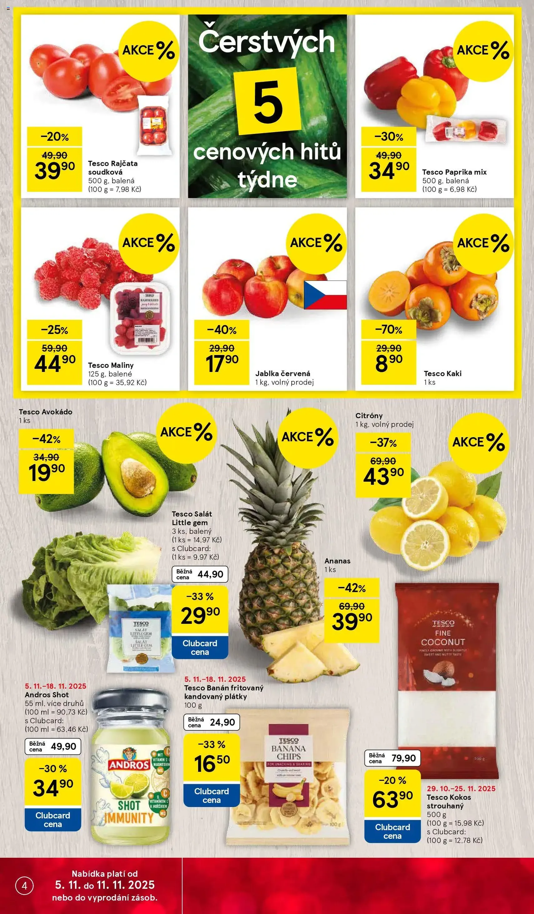 Tesco Black Friday - platný leták od 05.11.2025 strana 4 z 39
