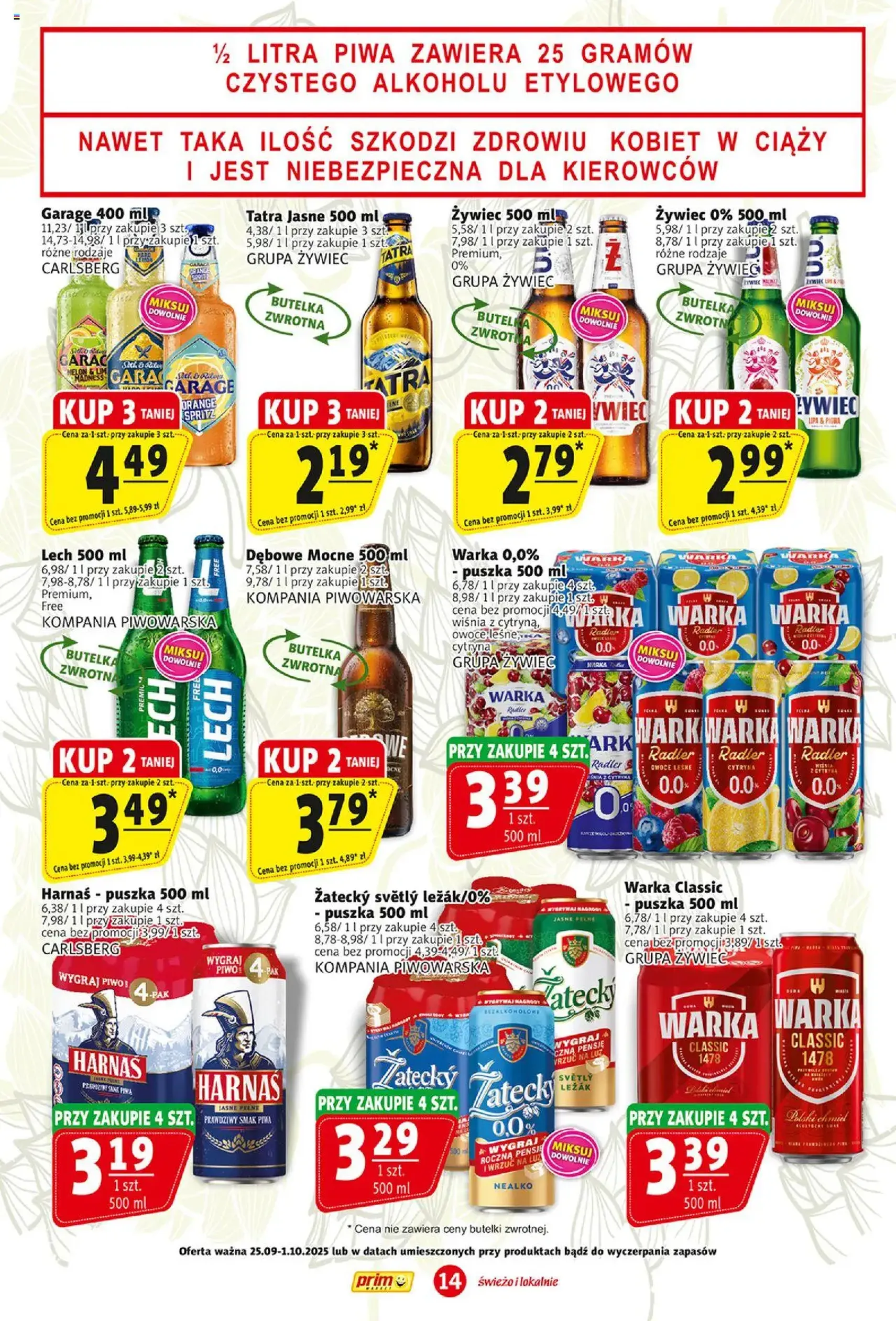 Prim Market Gazetka - ważny gazetka od 25.09.2025 strona 14 z 16