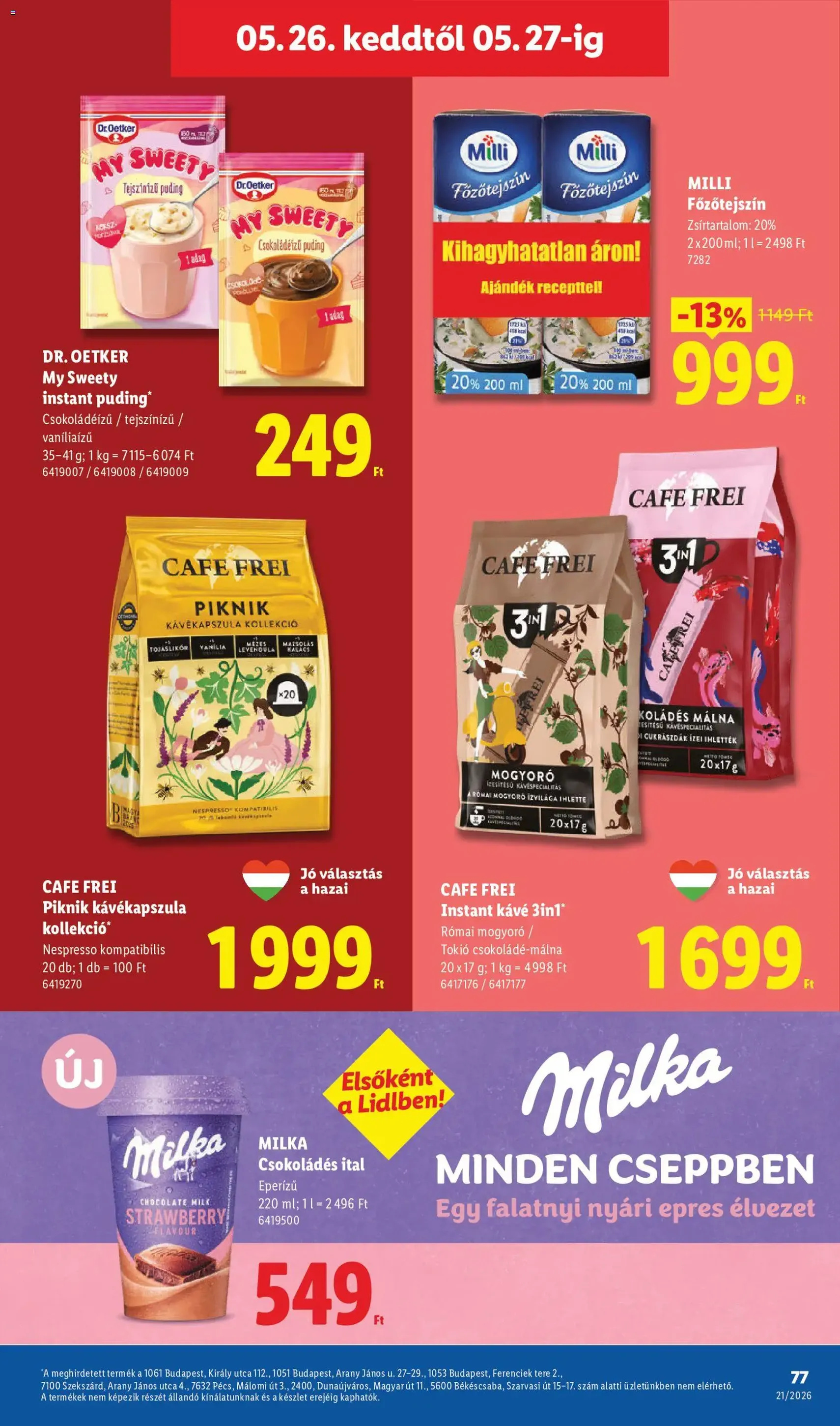 Lidl akciós újság - 2026.05.21. érvényes szórólap 77 oldal 84 oldalból