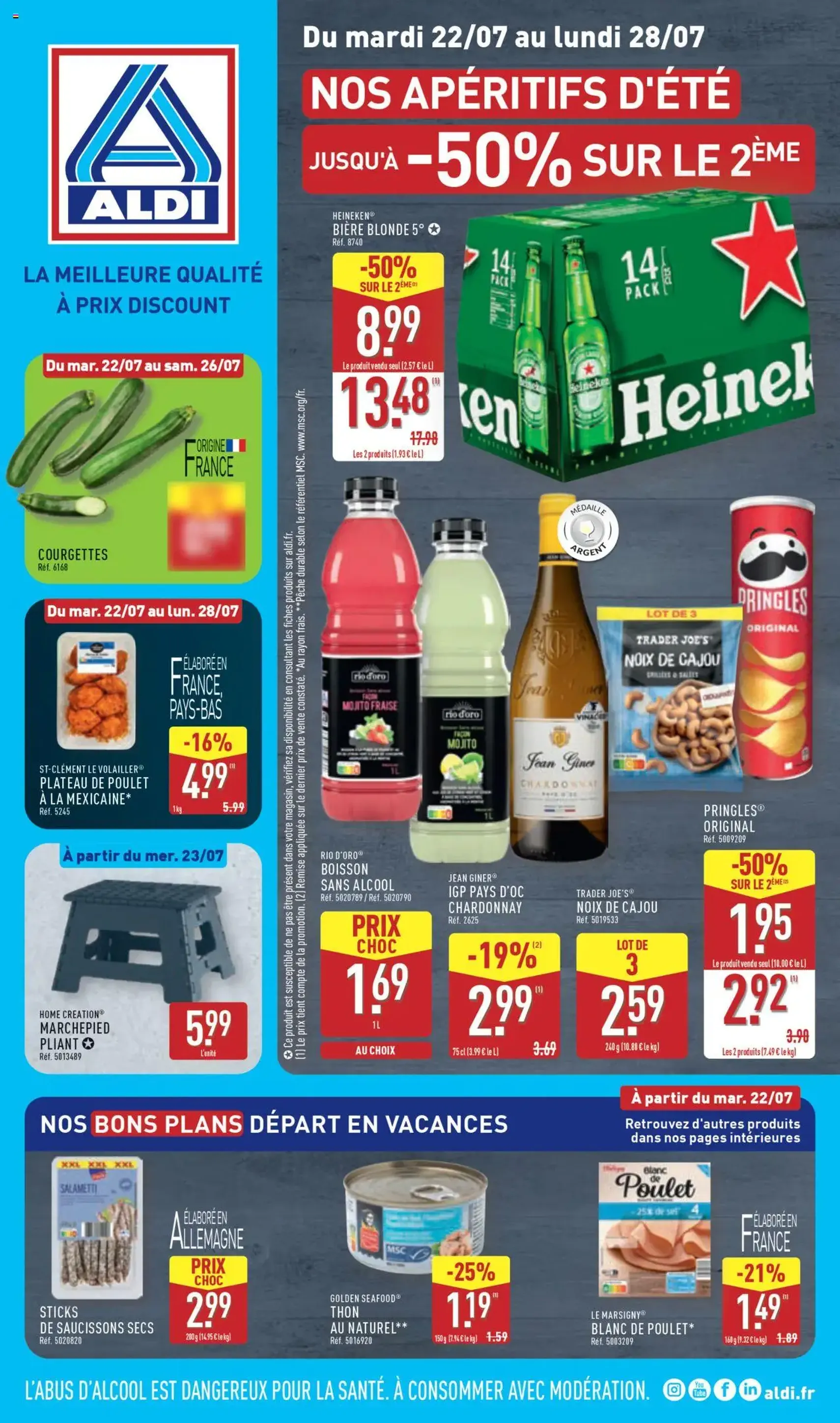 Aldi catalogue semaine 30 - brochure valable à partir du 22/07/2025, page 1 sur 45 Aldi catalogue semaine 30 - brochure valable à partir du 22/07/2025, page 1 sur 45