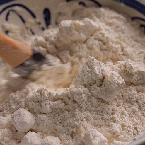 Crostata di Halloween - procedimento 1