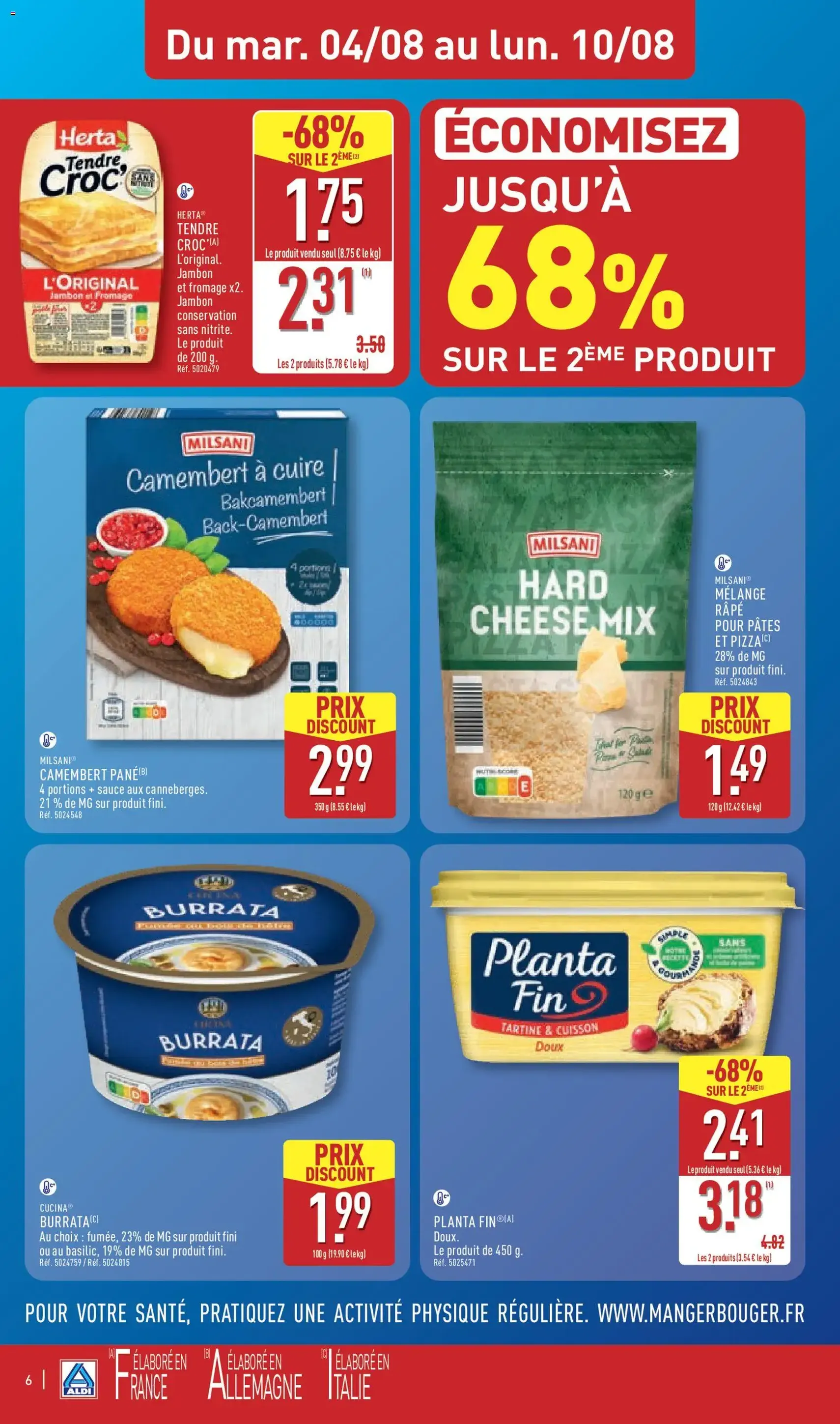 Aldi catalogue - brochure valable à partir du 04/08/2026, page 8 sur 55