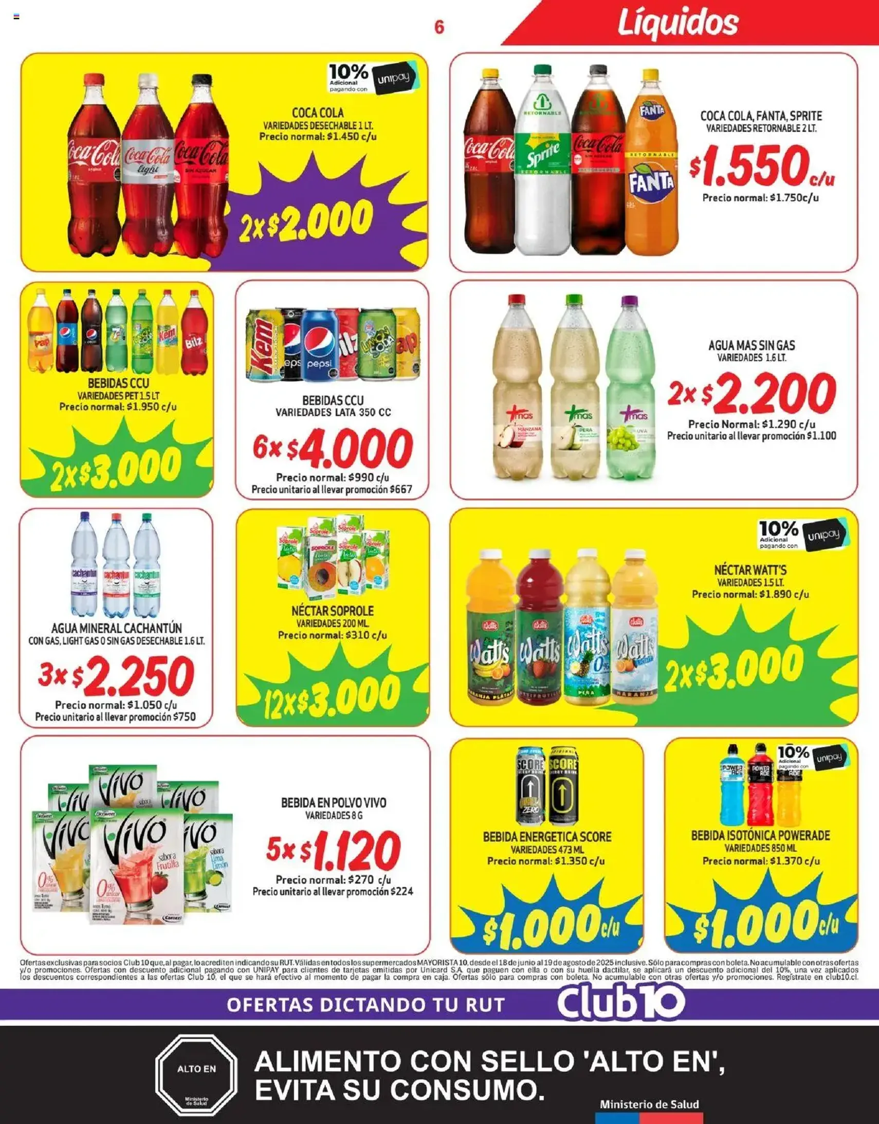 Mayorista 10 Ofertas - folleto válido desde 16.08.2025 página 6 de 21 Mayorista 10 Ofertas - folleto válido desde 16.08.2025 página 6 de 21