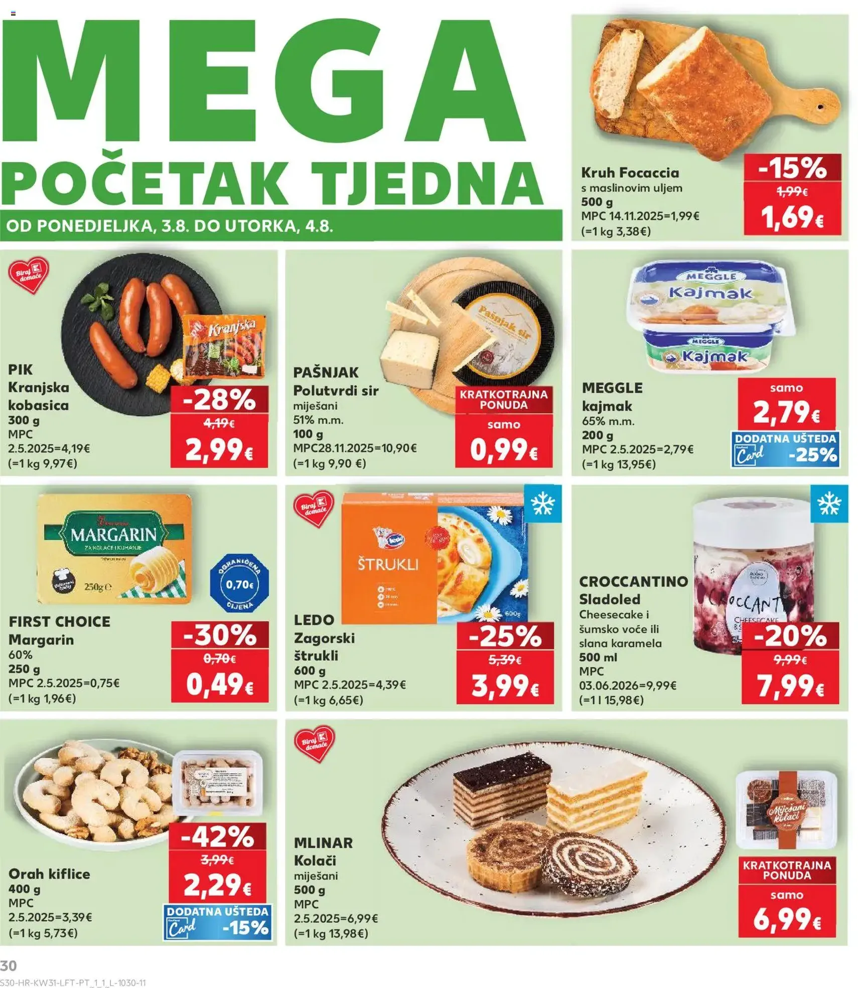 Kaufland HR akciós újság - 2026.07.29. érvényes szórólap 30 oldal 32 oldalból