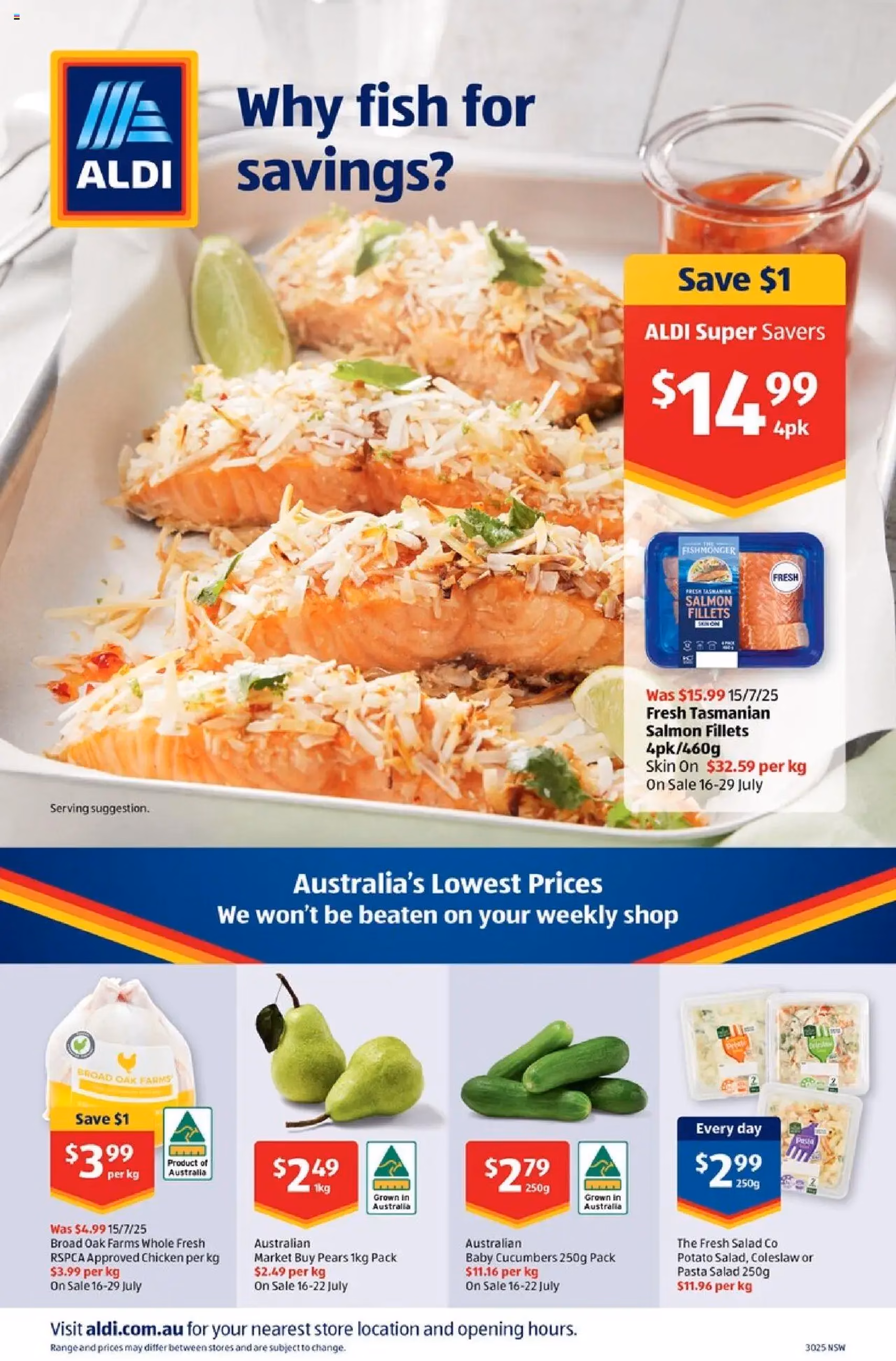Catalogue Aldi - valid flyer from 23/07/2025, page 28 of 28 Catalogue Aldi - valid flyer from 23/07/2025, page 28 of 28