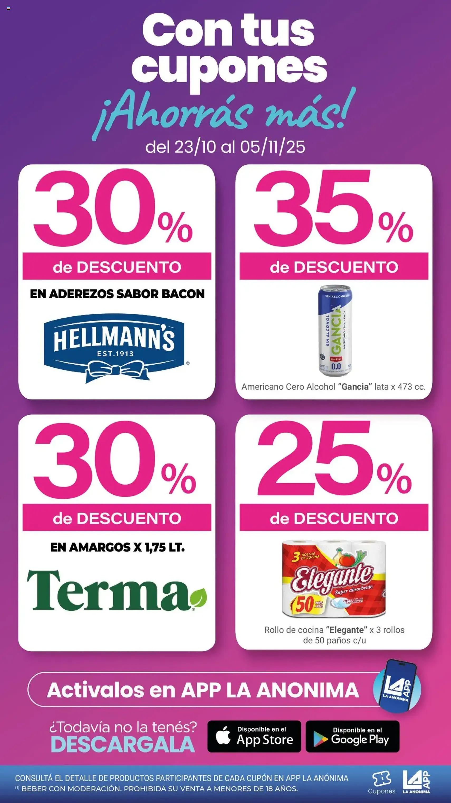 La Anonima catálogo - folleto válido desde 23/10/2025 página 4 de 41 La Anonima catálogo - folleto válido desde 23/10/2025 página 4 de 41