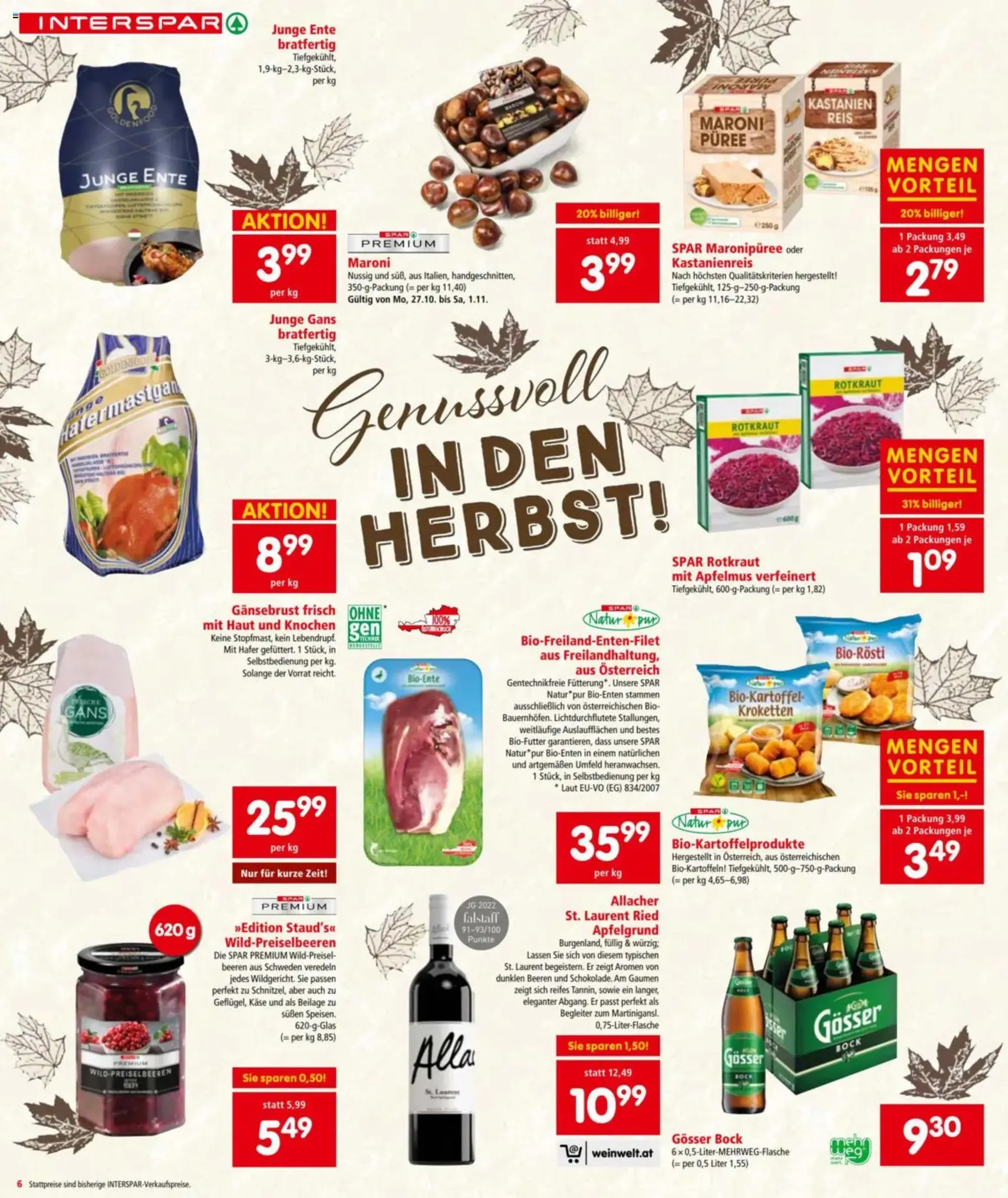 Interspar Flugblatt - Gültiger Prospekt ab 30.10.2025, Seite 6 von insgesamt 16