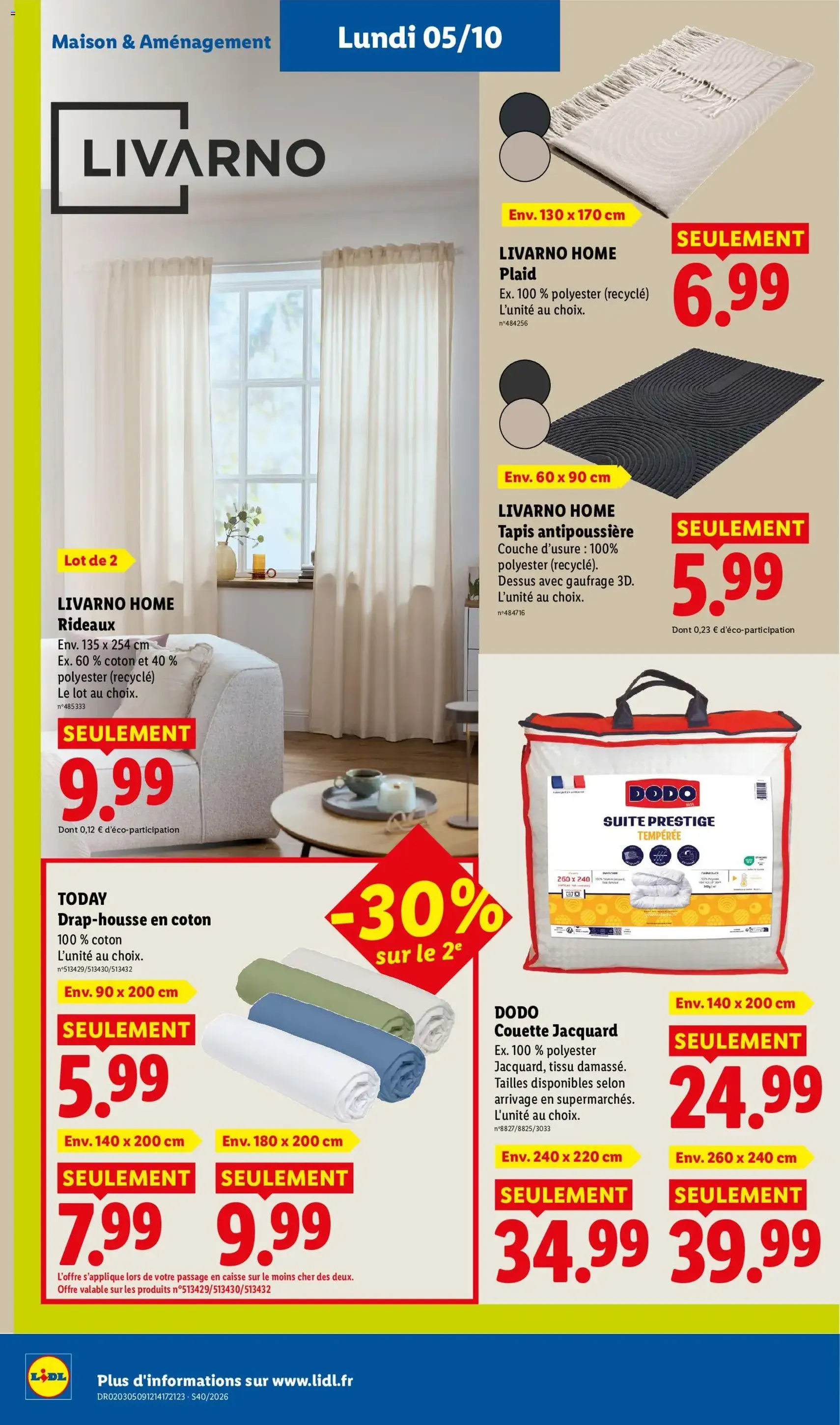LIDL catalogue - brochure valable à partir du 01/10/2026, page 50 sur 57