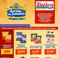 Tatico - Ofertas da semana - pré-visualização do folheto, válido a partir de 26/01/2026