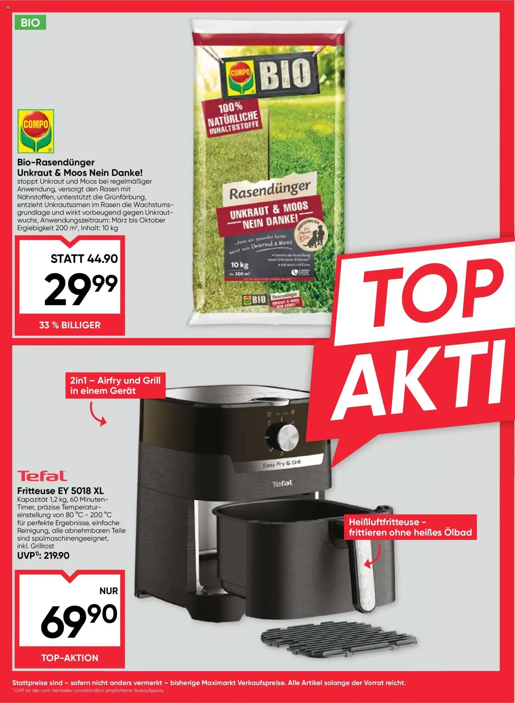 Maximarkt Flugblatt - Gültiger Prospekt ab 30.07.2026, Seite 22 von insgesamt 24