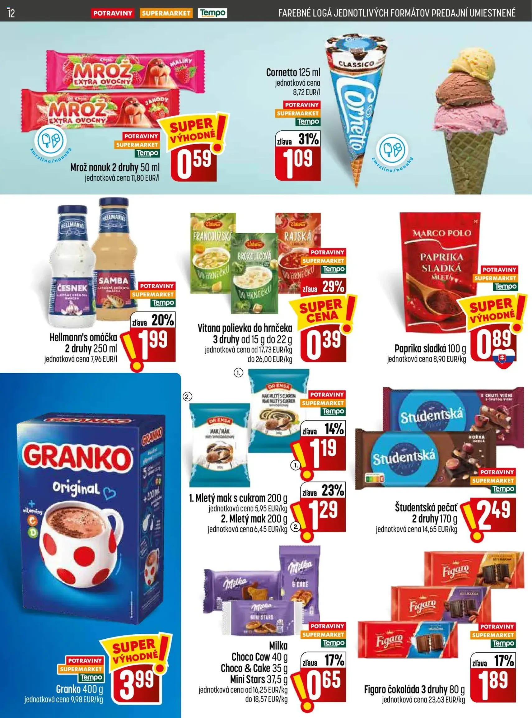 COOP Jednota leták - platný leták od 03.09.2026 strana 12 z 32