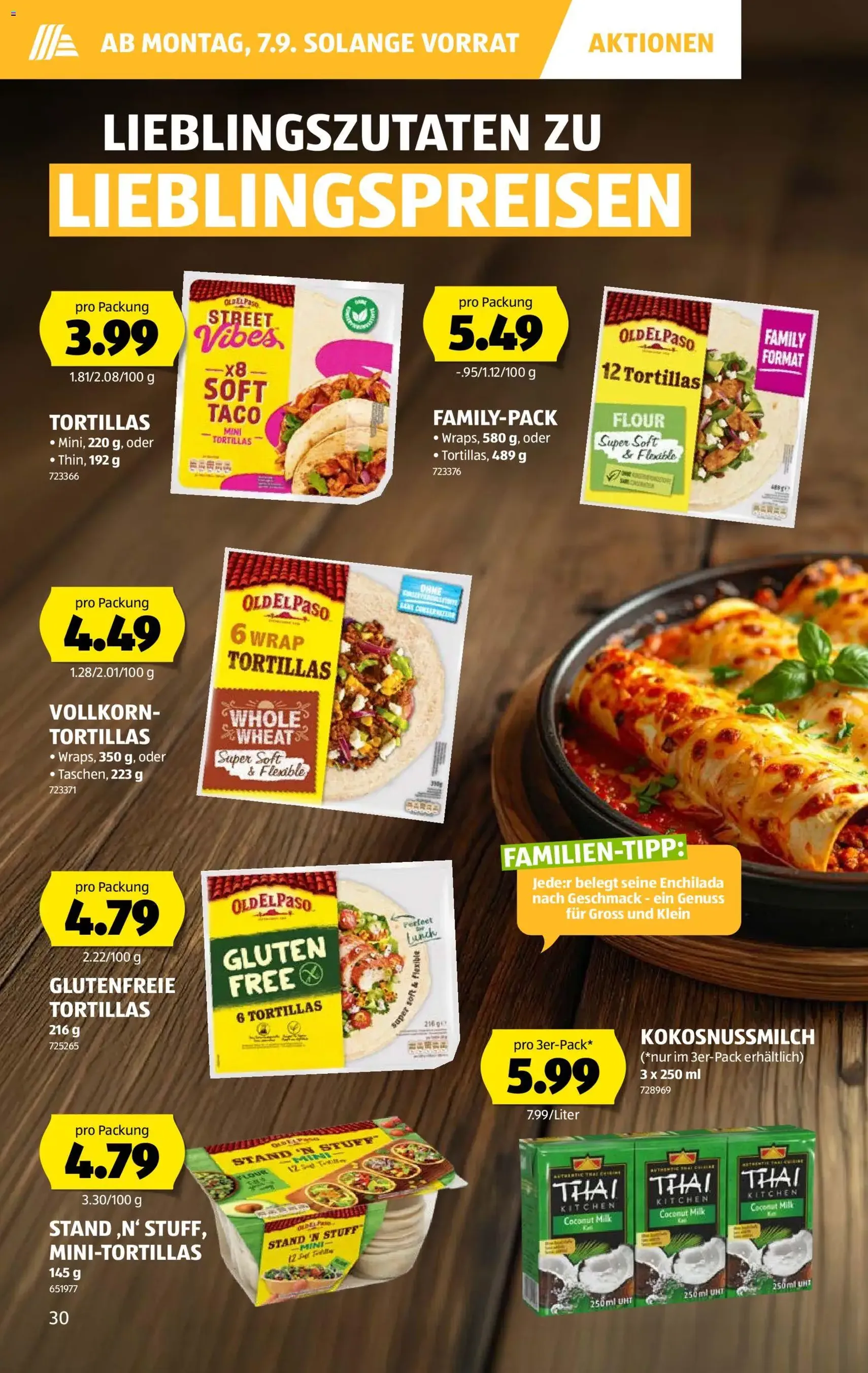 Aldi aktionen - Gültiger Prospekt ab 03.09.2026, Seite 30 von insgesamt 44