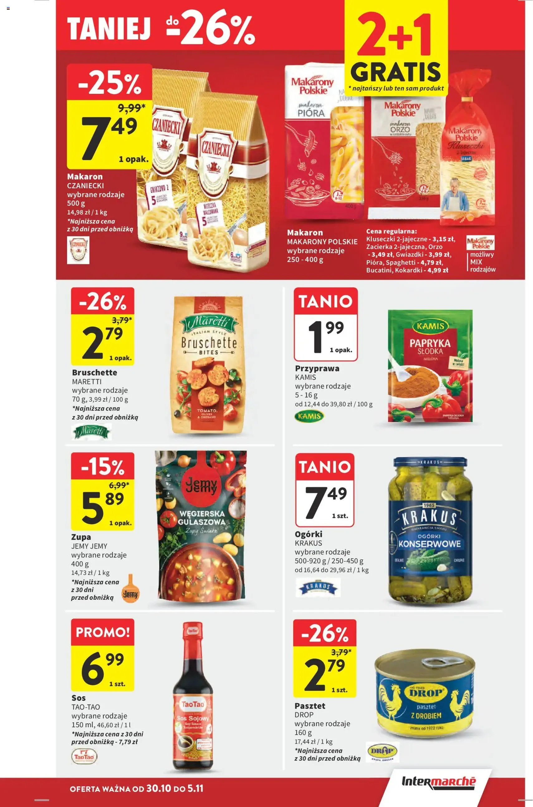 Intermarche Gazetka - ważny gazetka od 30.10.2025 strona 35 z 44 Intermarche Gazetka - ważny gazetka od 30.10.2025 strona 35 z 44
