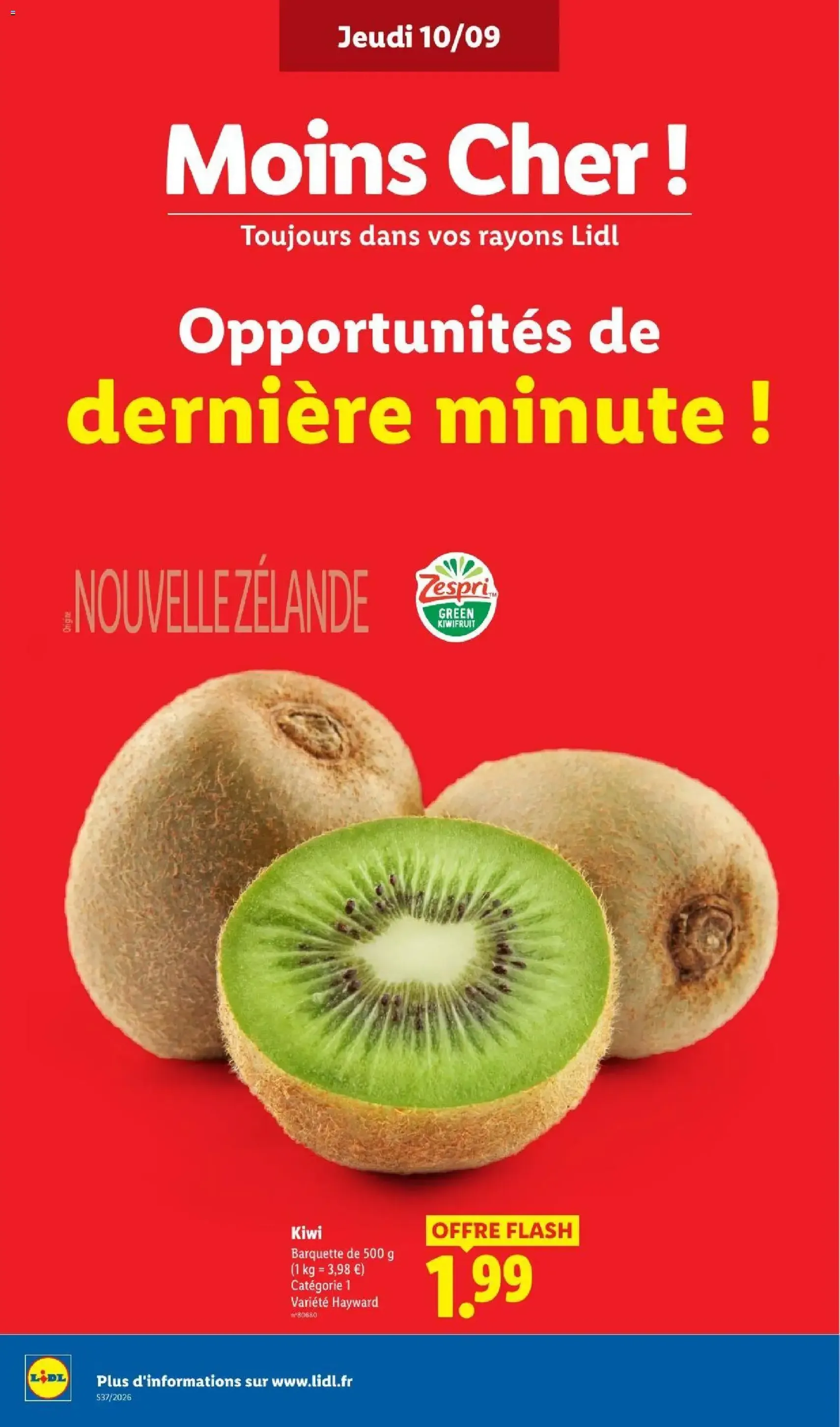 LIDL catalogue - brochure valable à partir du 10/09/2026, page 4 sur 54