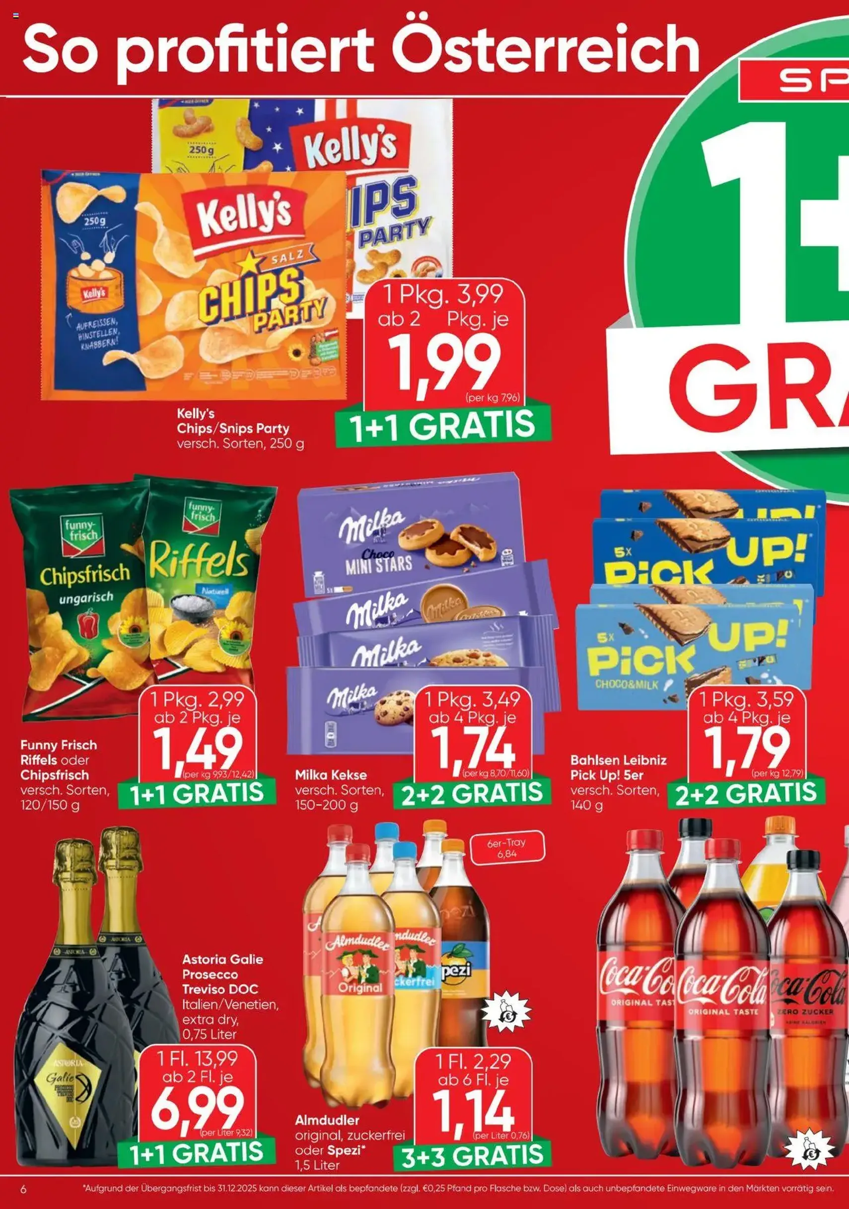 Spar Flugblatt - Gültiger Prospekt ab 28.08.2025, Seite 6 von insgesamt 20 Spar Flugblatt - Gültiger Prospekt ab 28.08.2025, Seite 6 von insgesamt 20