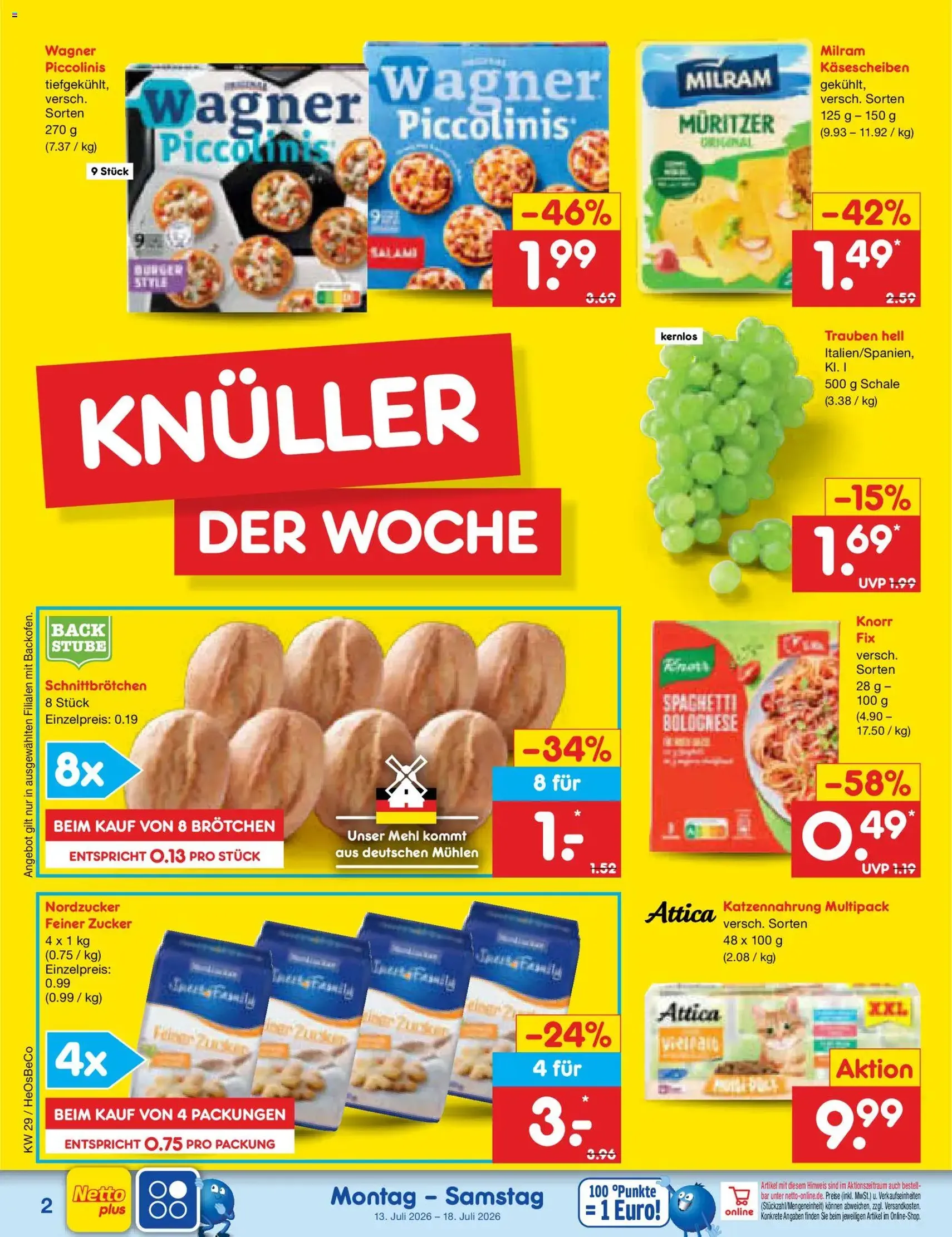Netto Marken-Discount Prospekt - Gültiger Prospekt ab 13.07.2026, Seite 2 von insgesamt 73