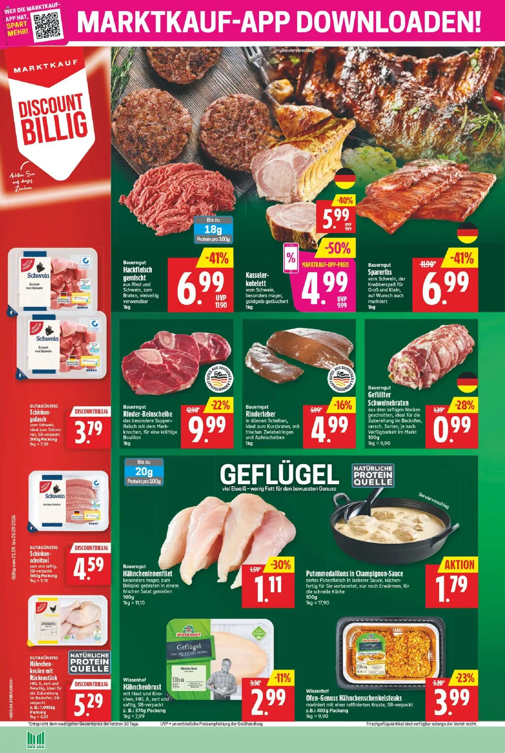 Marktkauf Prospekt - Gültiger Prospekt ab 21.09.2026, Seite 4 von insgesamt 34