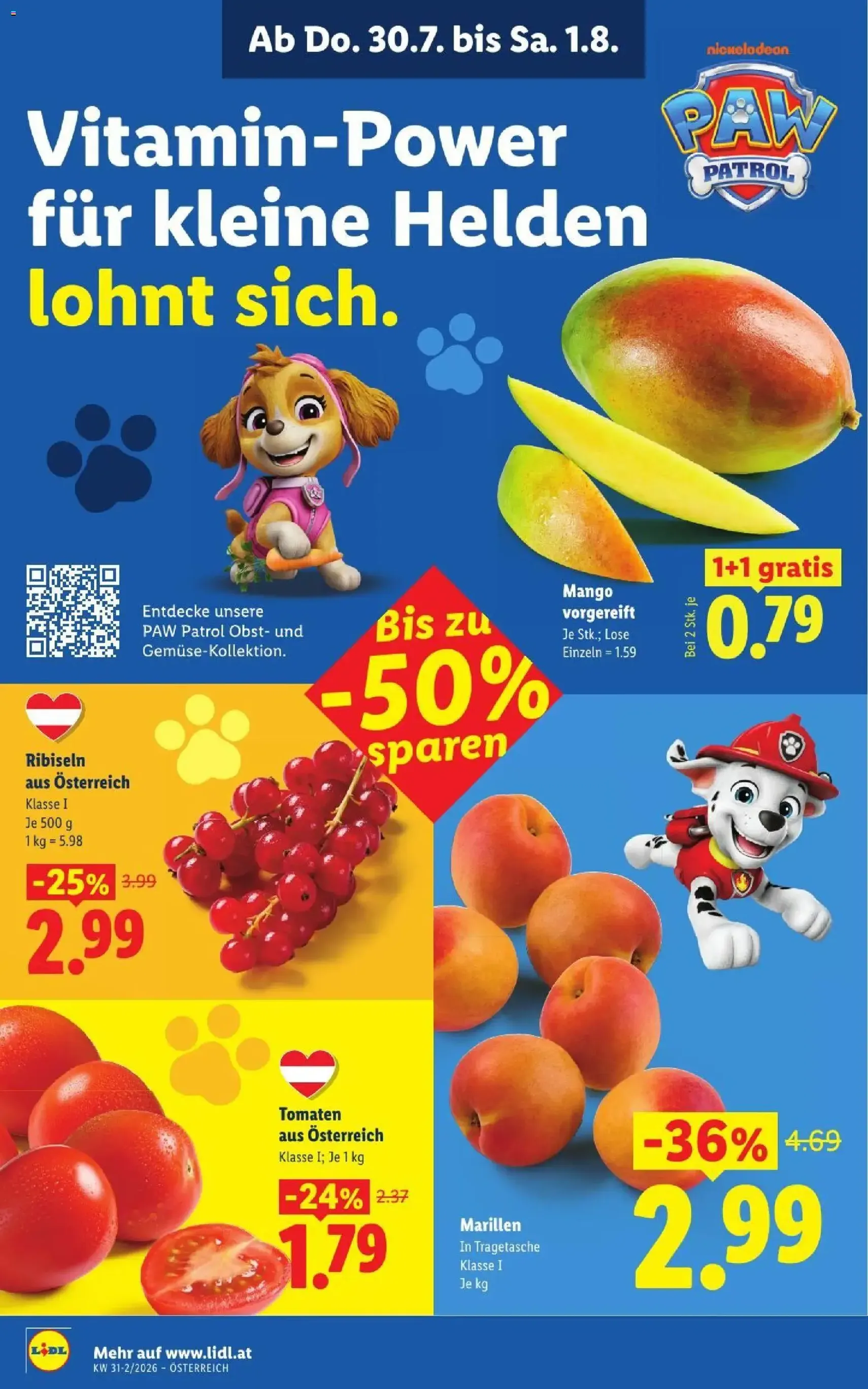 Lidl - Flugblatt - Gültiger Prospekt ab 30.07.2026, Seite 6 von insgesamt 52