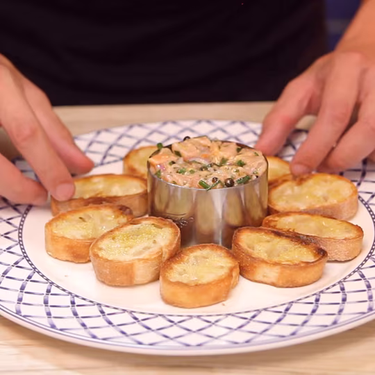 Anteprima ricetta Tartare di salmone ricetta