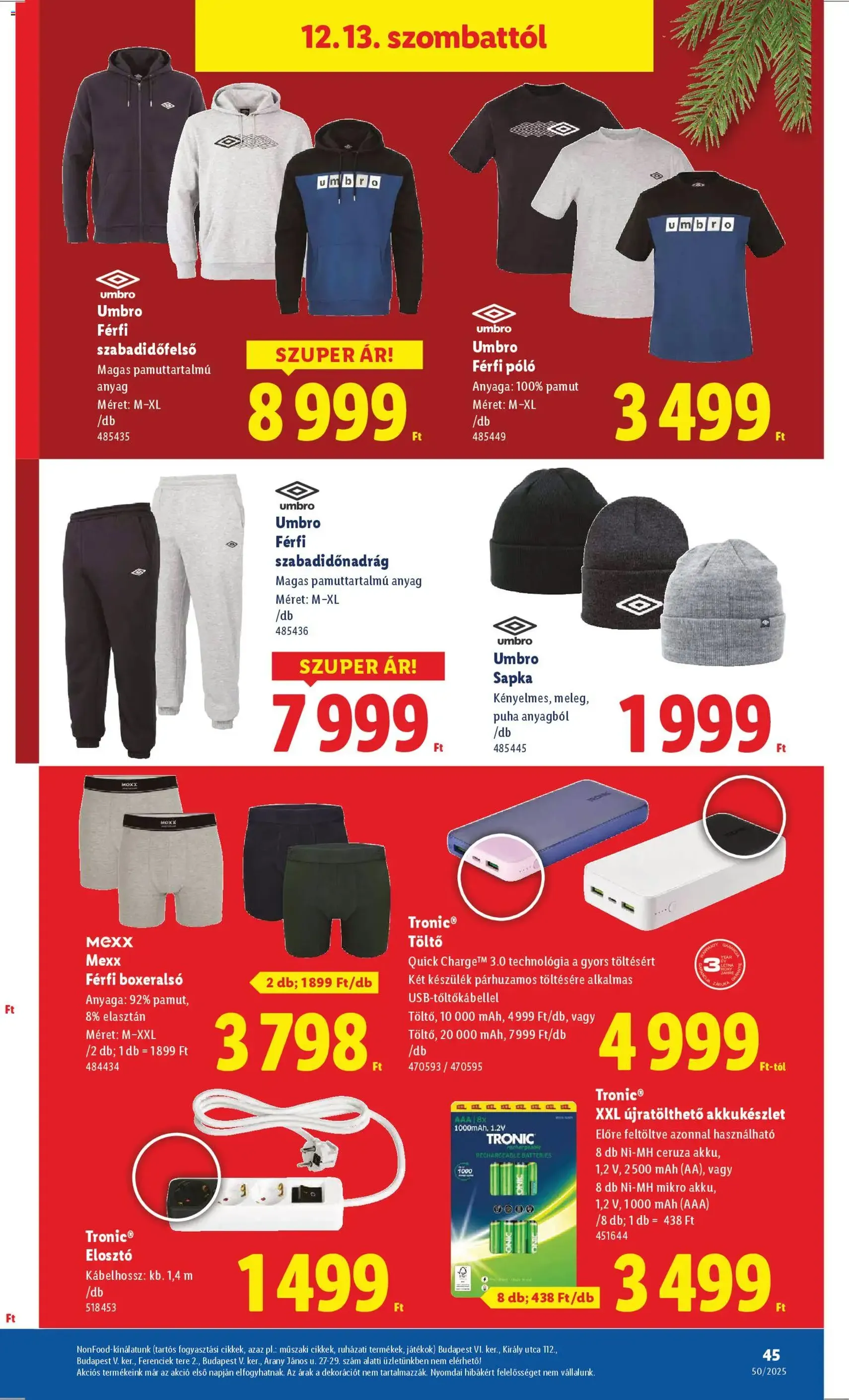 Lidl Akciós újság - 2025.12.11. érvényes szórólap 45 oldal 66 oldalból