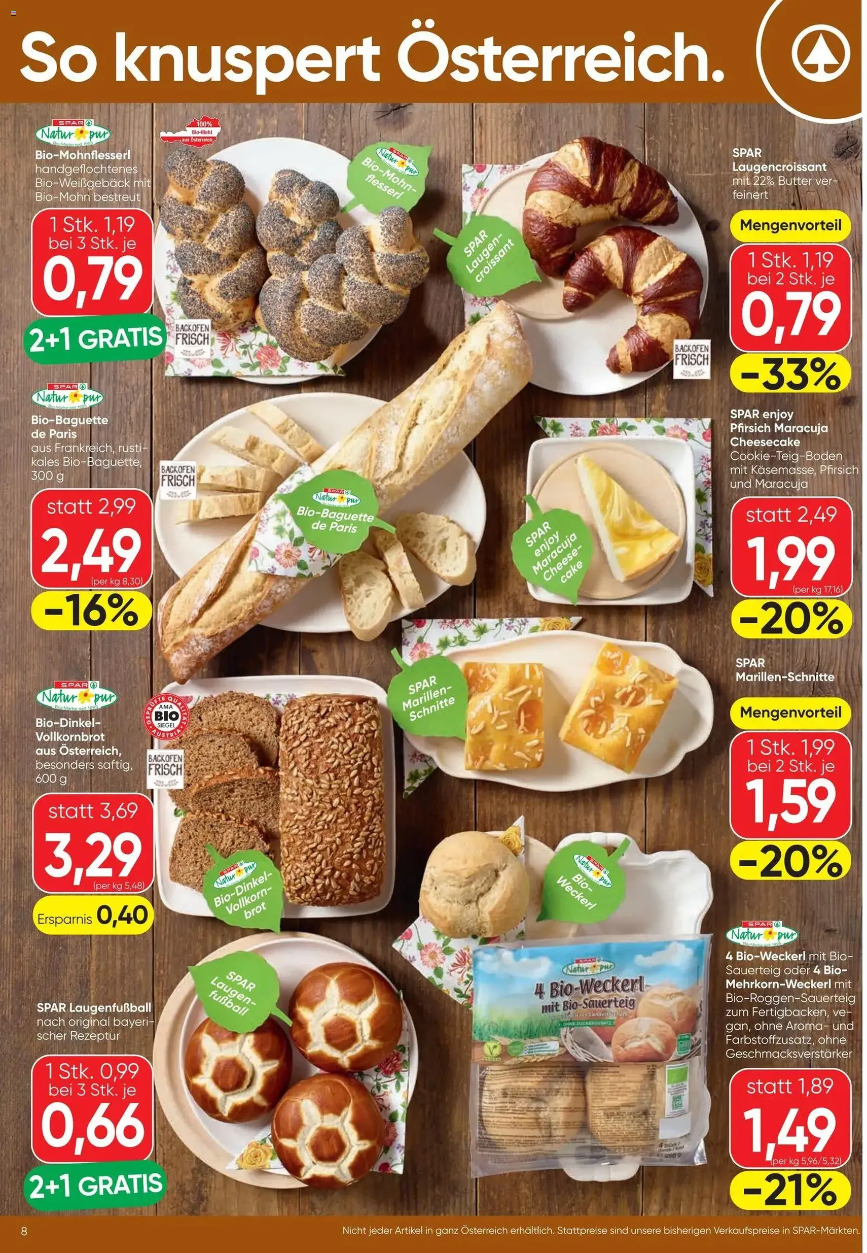 Spar - Flugblatt - Gültiger Prospekt ab 18.06.2026, Seite 8 von insgesamt 20