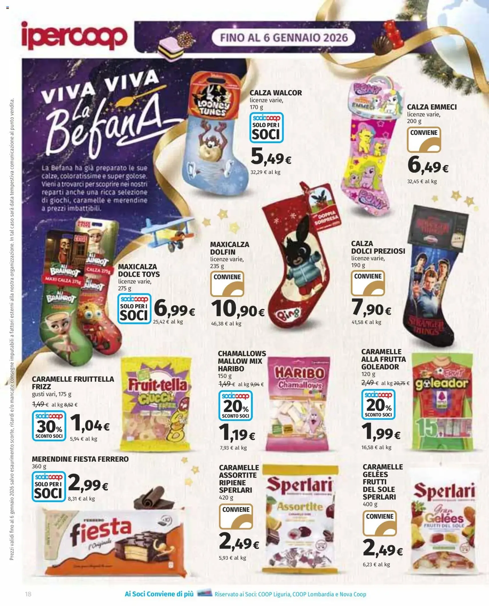 Volantino Ipercoop - volantino valido dal 22/12/2025 pagina 18 di 38